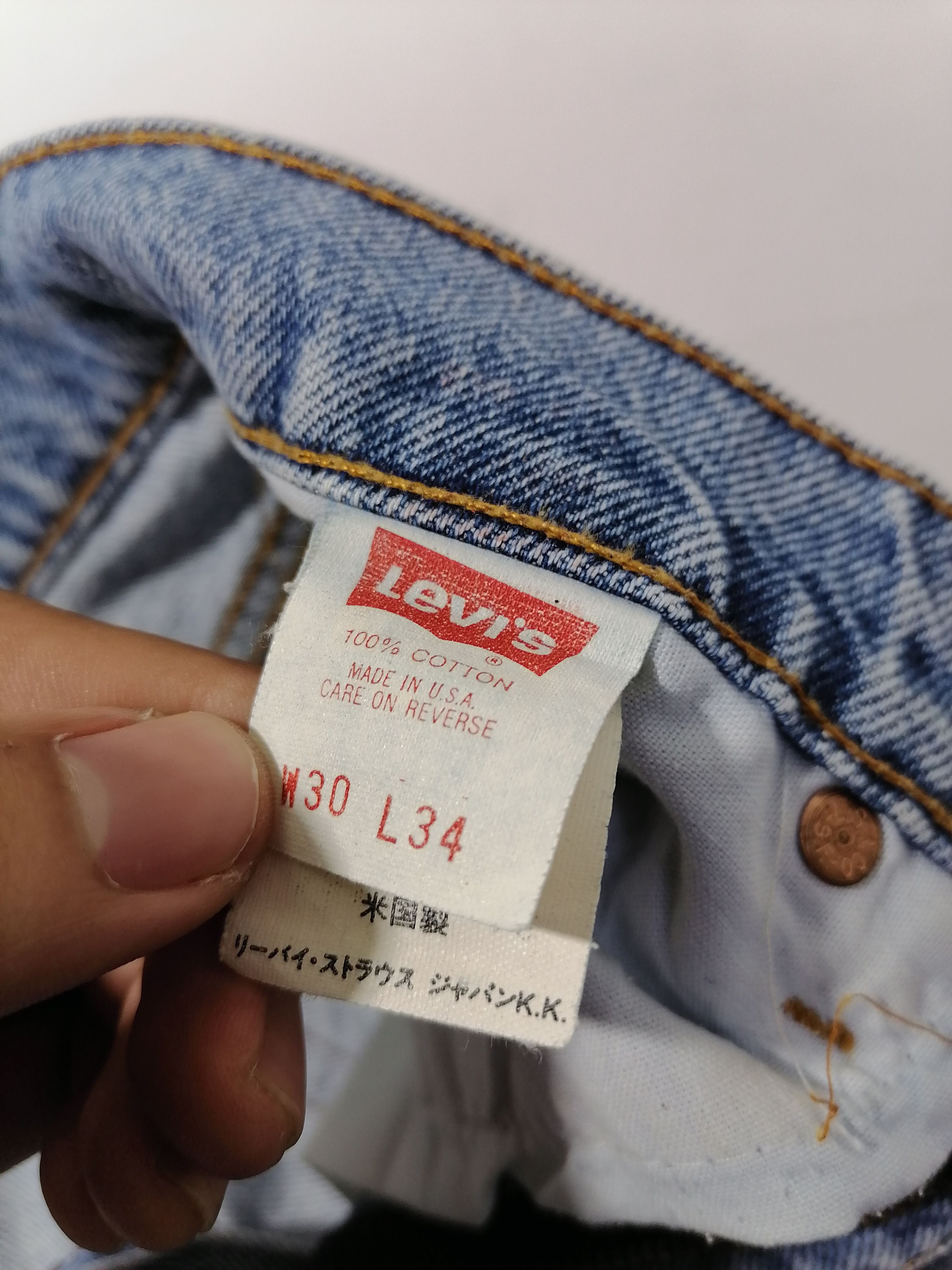 Levi's × Levi's Vintage Clothing 510-0217 Levi's Strauss Denim Jeans Size US 28 / EU 44 - 6 Thumbnail