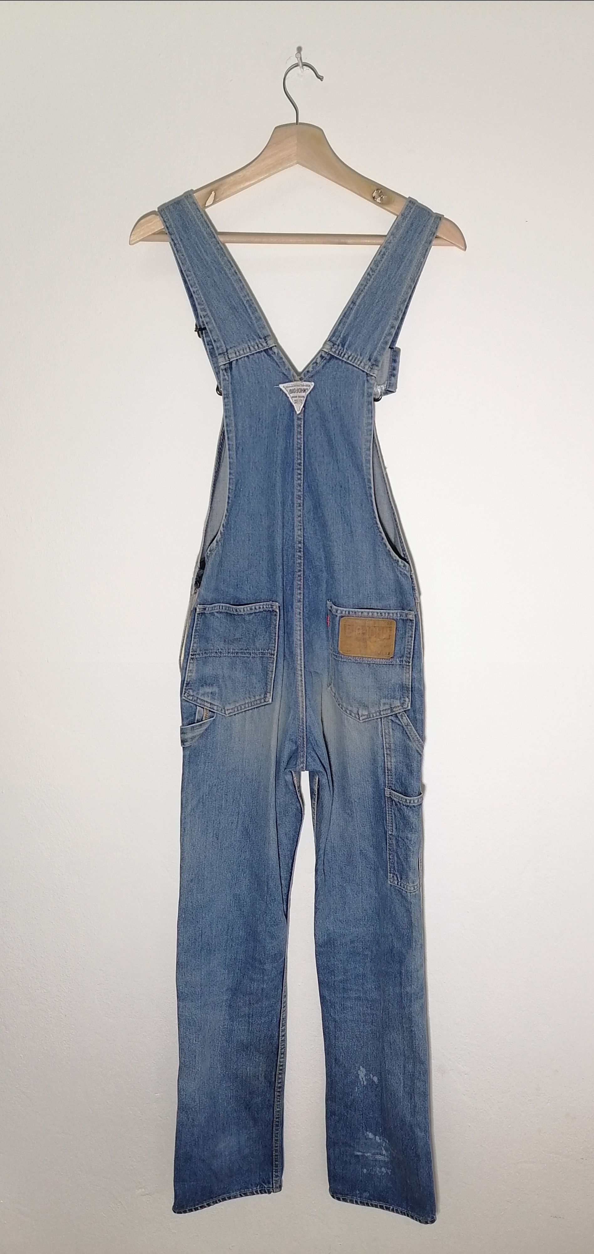 Big John × Vintage Big John Denim Jumpsuits Size US 31 - 3 Thumbnail