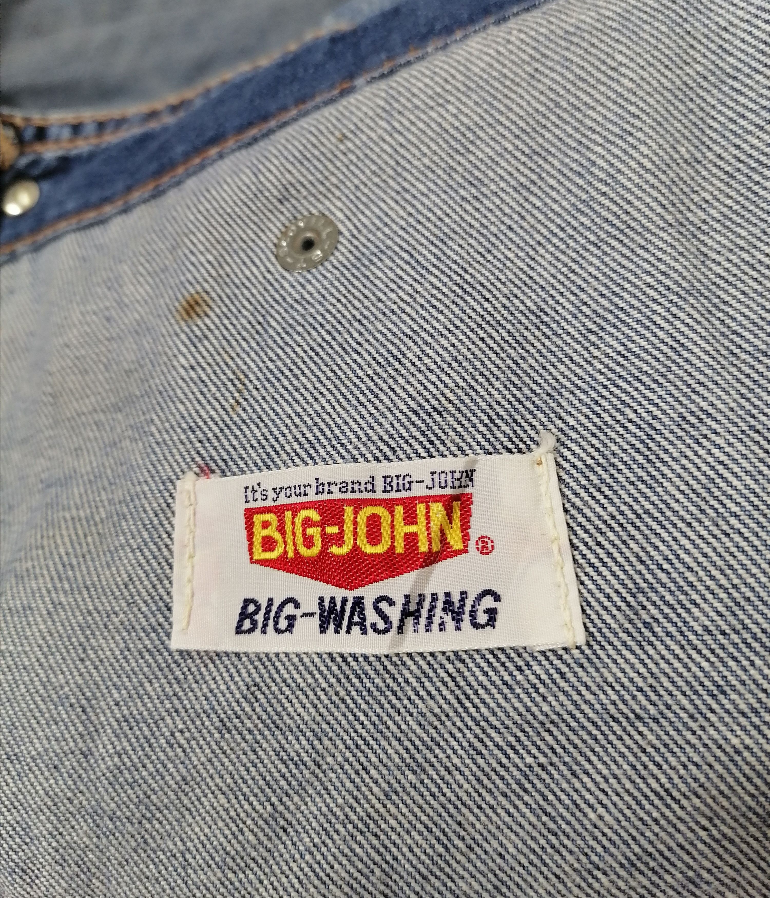 Big John × Vintage Big John Denim Jumpsuits Size US 31 - 5 Thumbnail