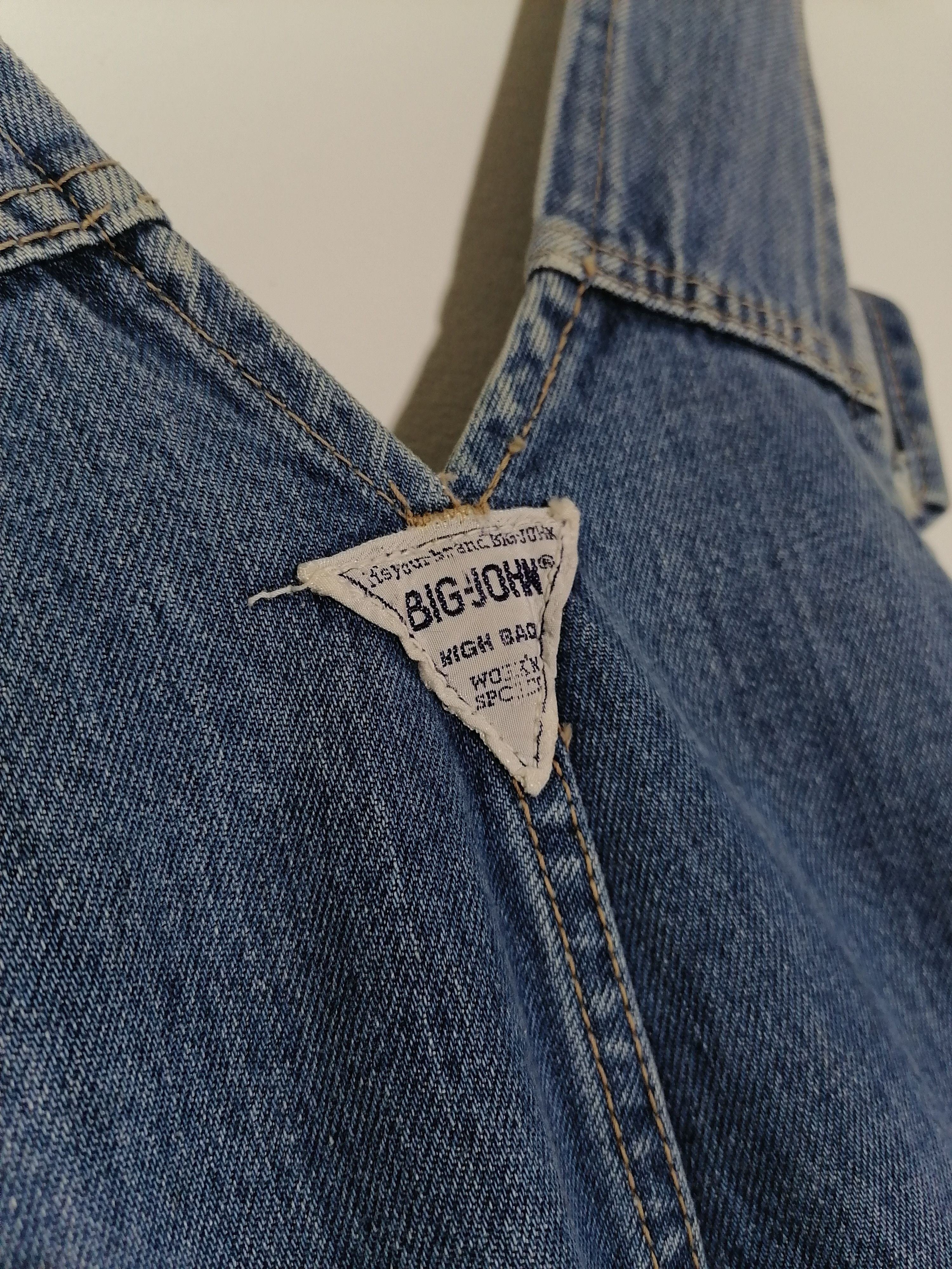 Big John × Vintage Big John Denim Jumpsuits Size US 31 - 2 Thumbnail