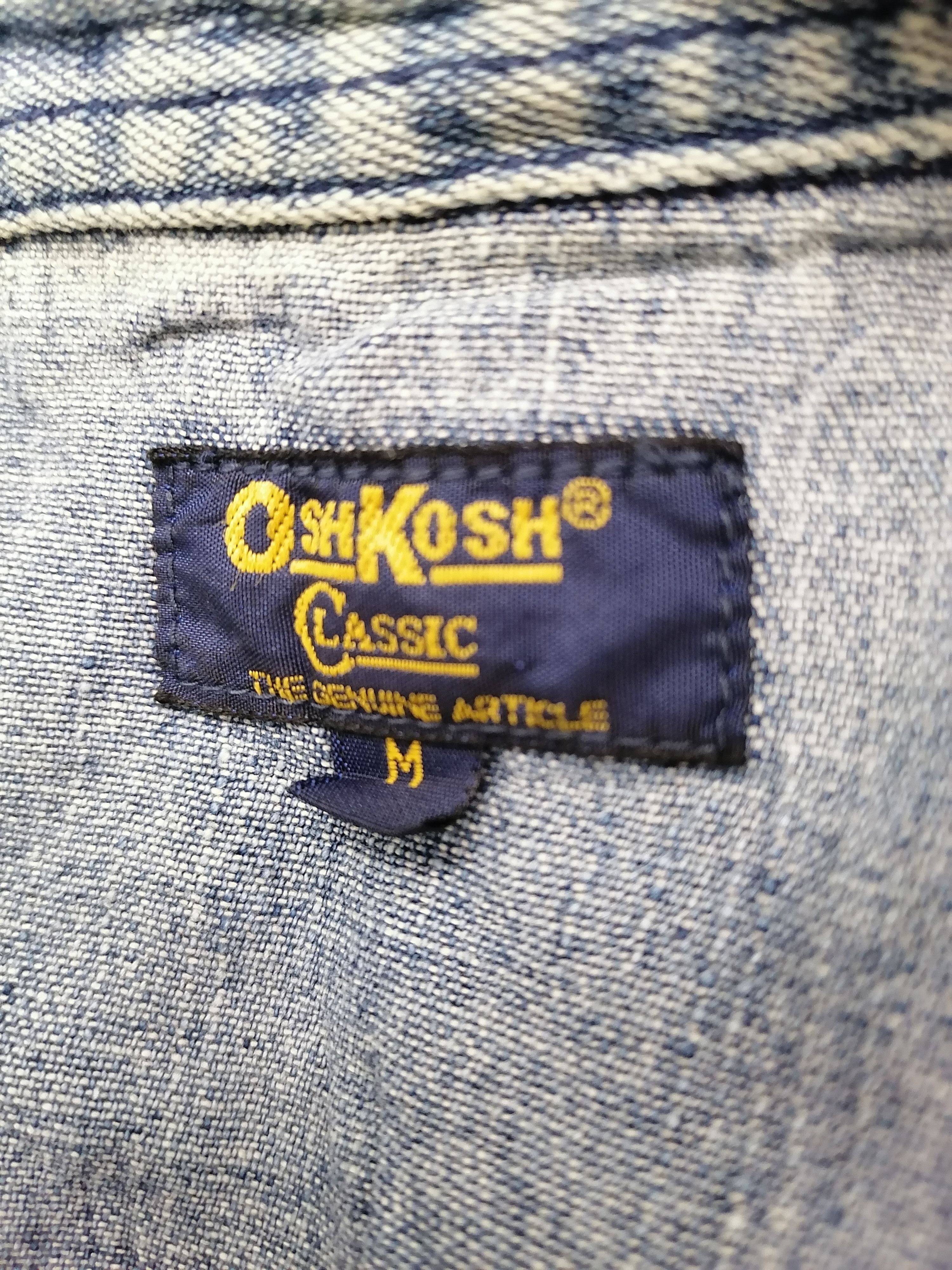 Oshkosh × Vintage OshKosh Denim Button Shirt Size US M / EU 48-50 / 2 - 5 Thumbnail