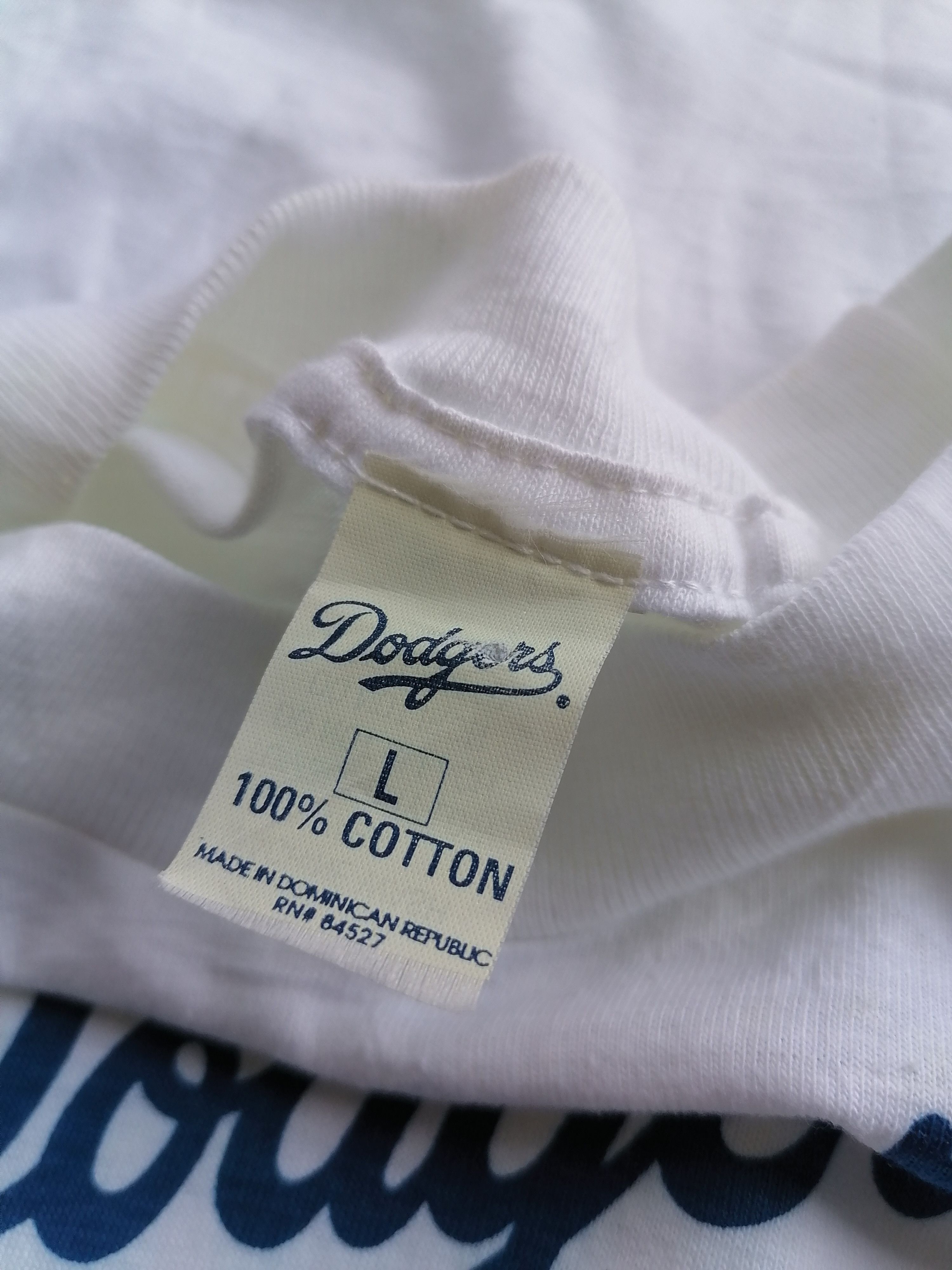 MLB × Vintage Vintage Los Angeles Dodgers Blue Crew Tee Size US M / EU 48-50 / 2 - 3 Thumbnail