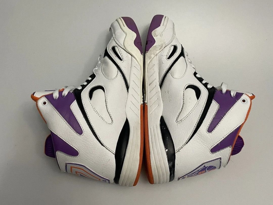 Fila × Vintage FILA KJ7 Sneakers White & Purple Kevin Johnson Size US 9.5 / EU 42-43 - 5 Thumbnail