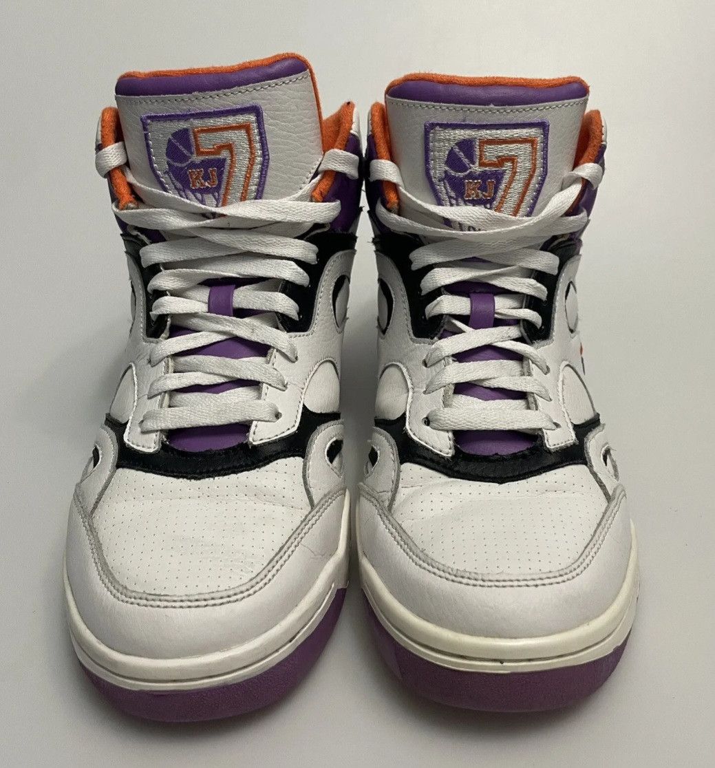 Fila × Vintage FILA KJ7 Sneakers White & Purple Kevin Johnson Size US 9.5 / EU 42-43 - 8 Thumbnail