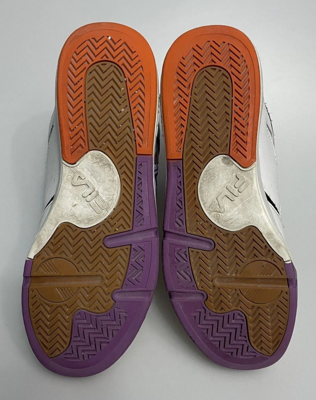 Fila × Vintage FILA KJ7 Sneakers White & Purple Kevin Johnson Size US 9.5 / EU 42-43 - 3 Thumbnail