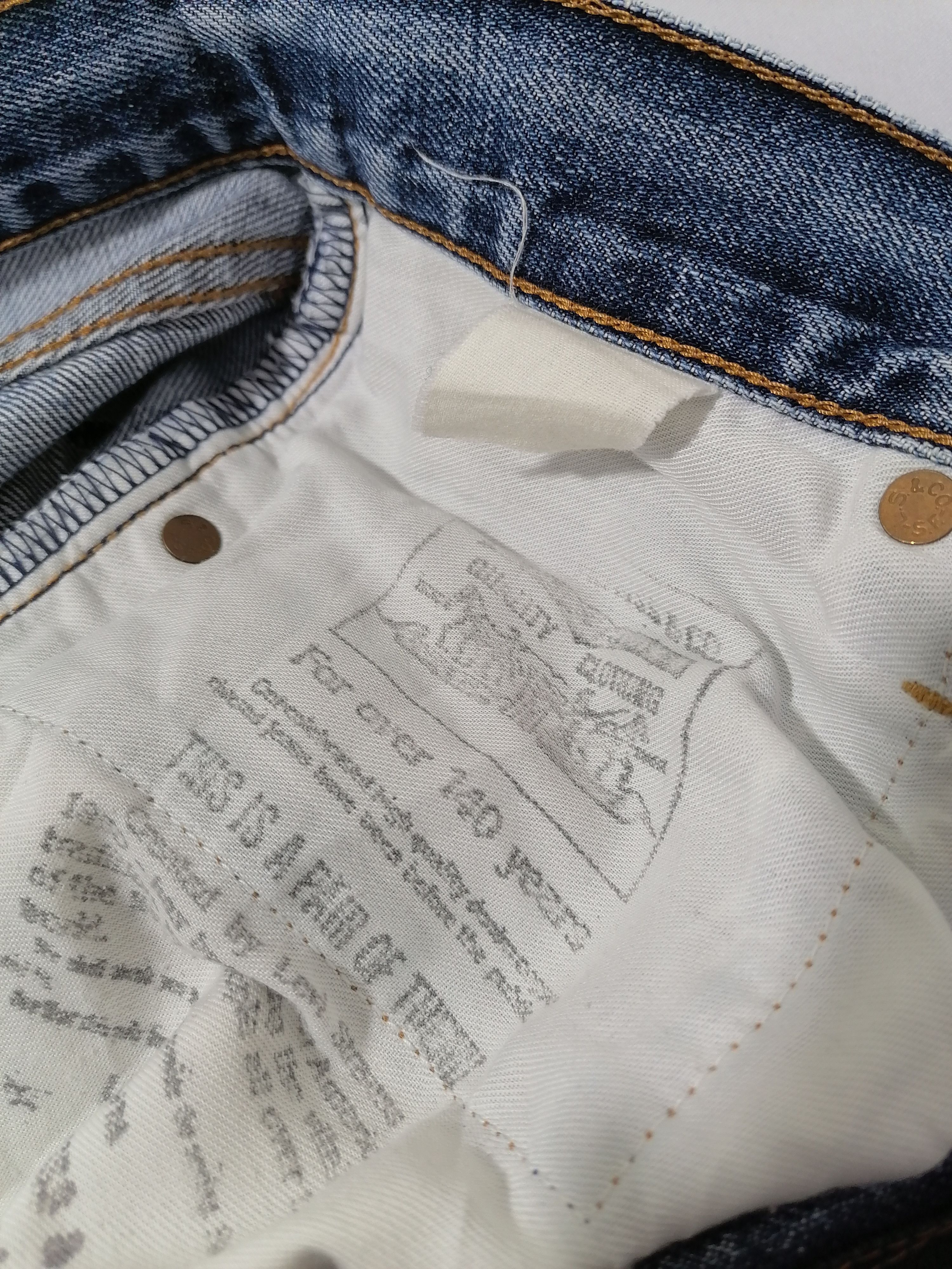 Levi's Levi's Strauss Big E Selvedge Denim Jeans Size US 30 / EU 46 - 7 Thumbnail
