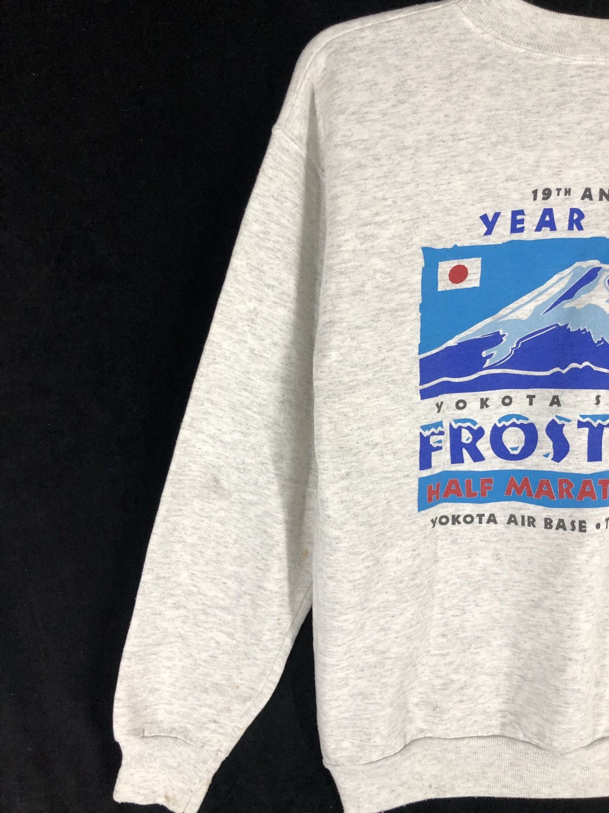 RARE! Vintage FROSTBITE FOOTRACE Pullover