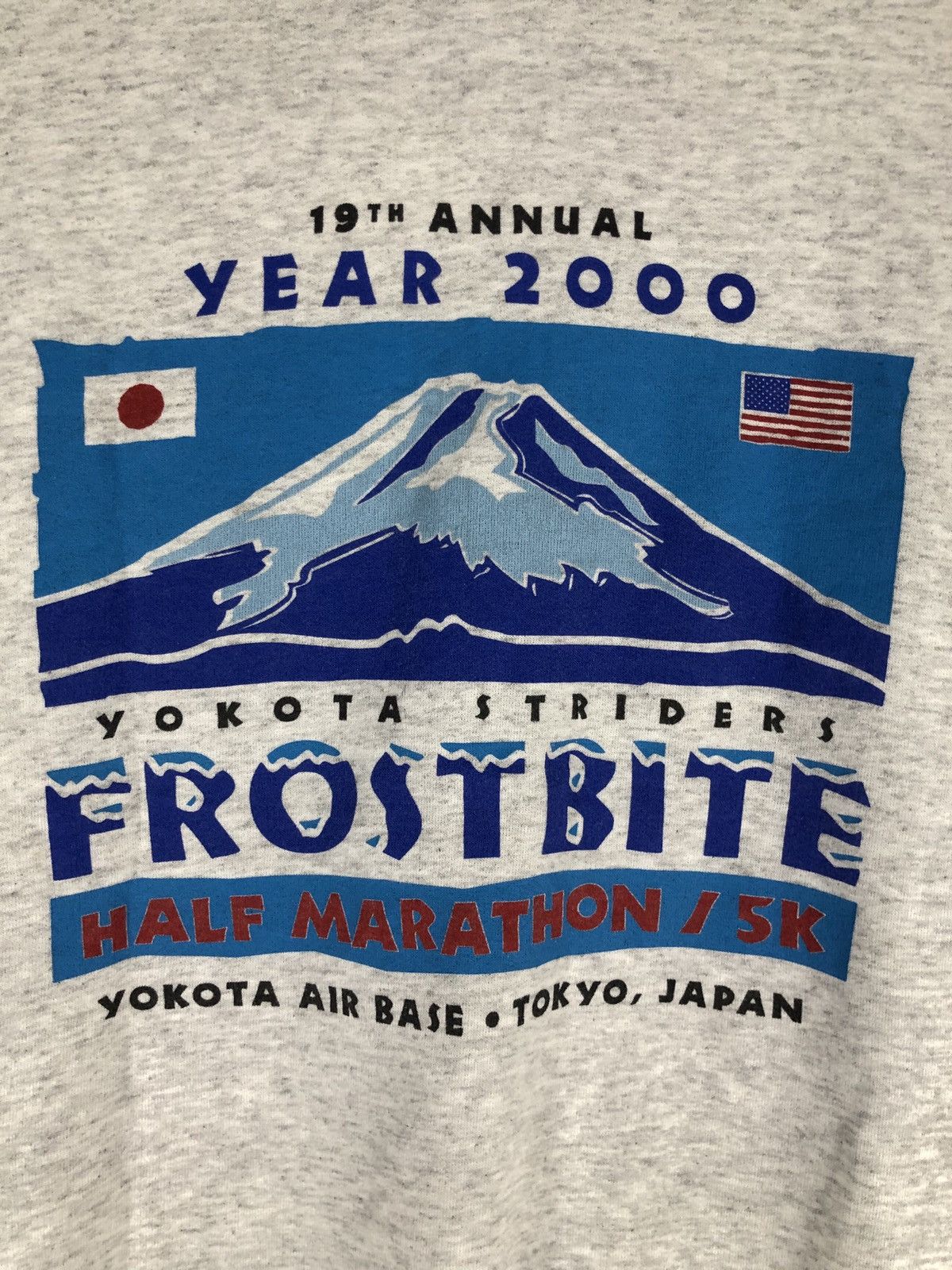 RARE! Vintage FROSTBITE FOOTRACE Pullover
