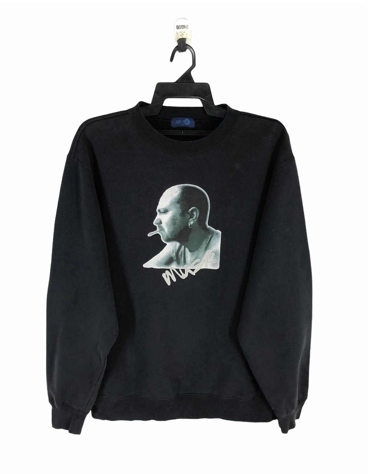 Japanese Brand × Vintage 99s Vintage Musk sweatshirt Cw21 Size US XL / EU 56 / 4 - 1 Thumbnail