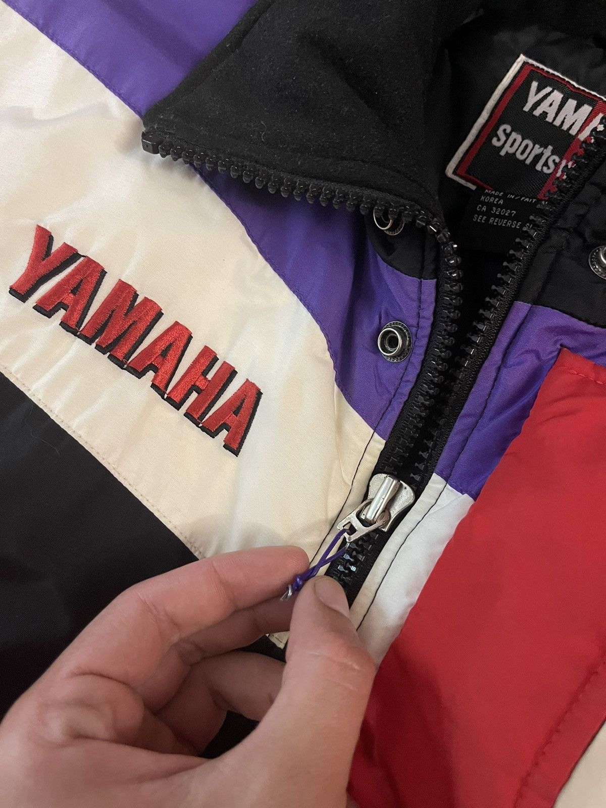 Japanese Brand × Vintage Yamaha 90s vintage racing sport Vmax jacket Size US M / EU 48-50 / 2 - 12 Thumbnail