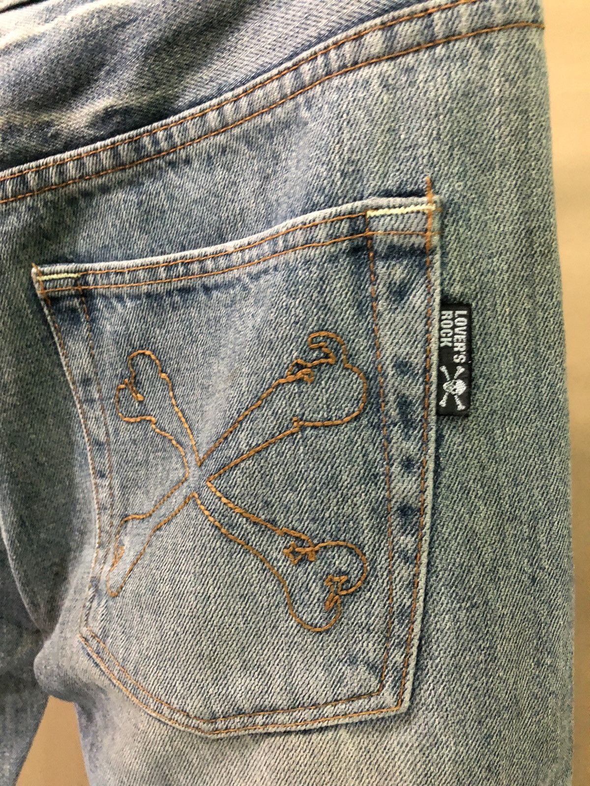 Japanese Brand Superlovers Distressed Denim Jeans Size US 31 - 7 Thumbnail