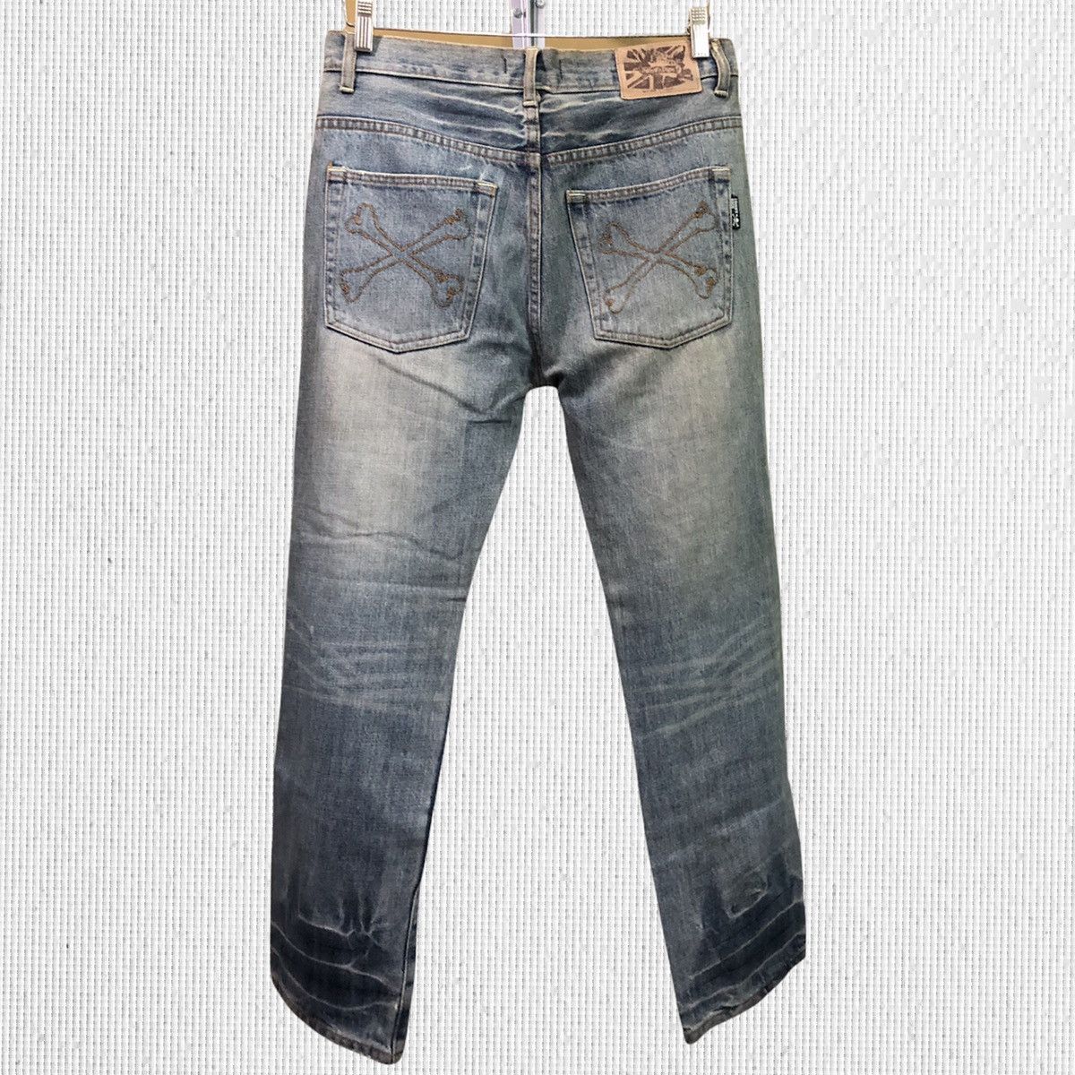 Japanese Brand Superlovers Distressed Denim Jeans Size US 31 - 2 Thumbnail