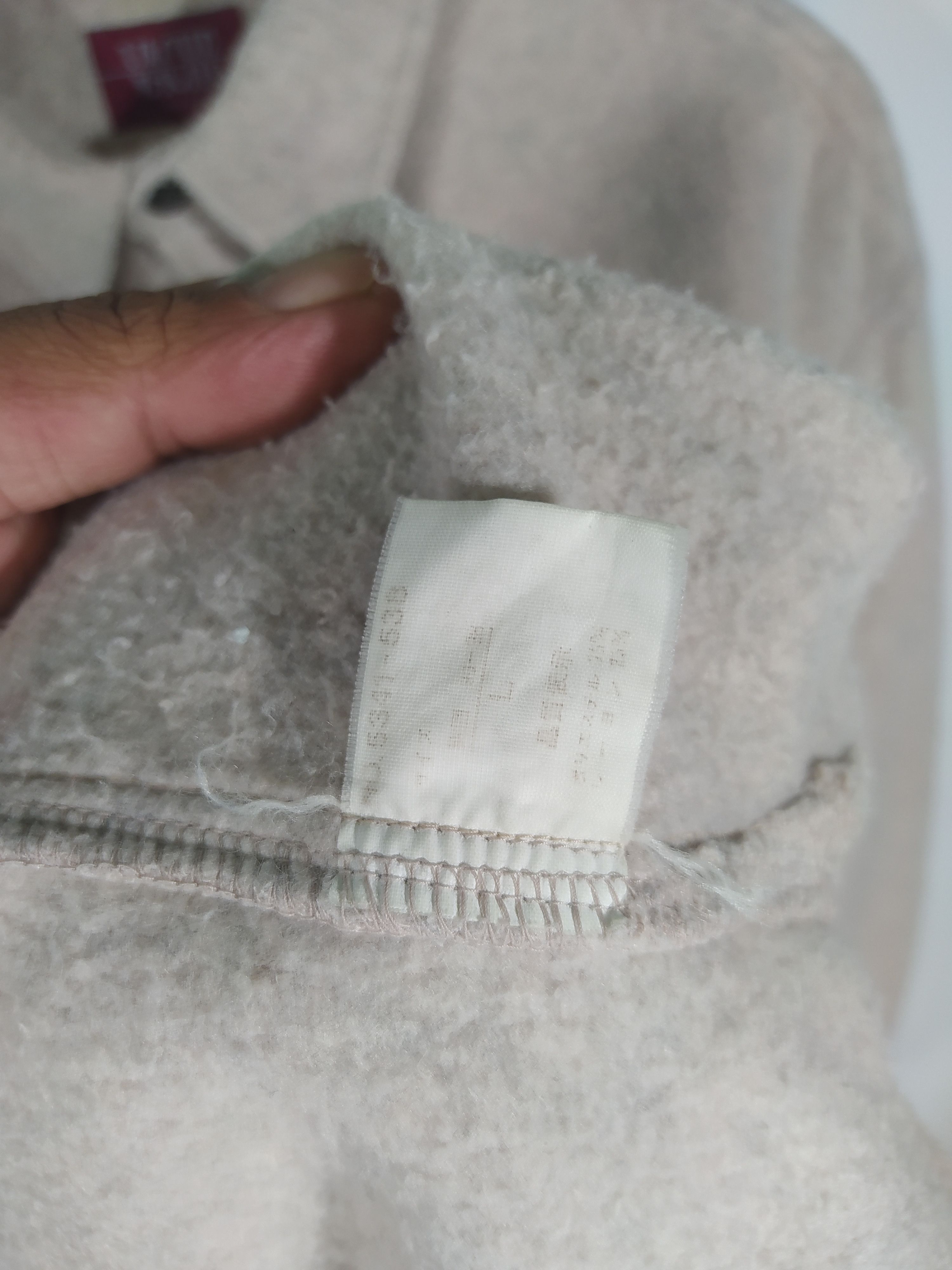 Flannel × Japanese Brand Vintage Vache fleece Shirt Button up Size US L / EU 52-54 / 3 - 8 Thumbnail