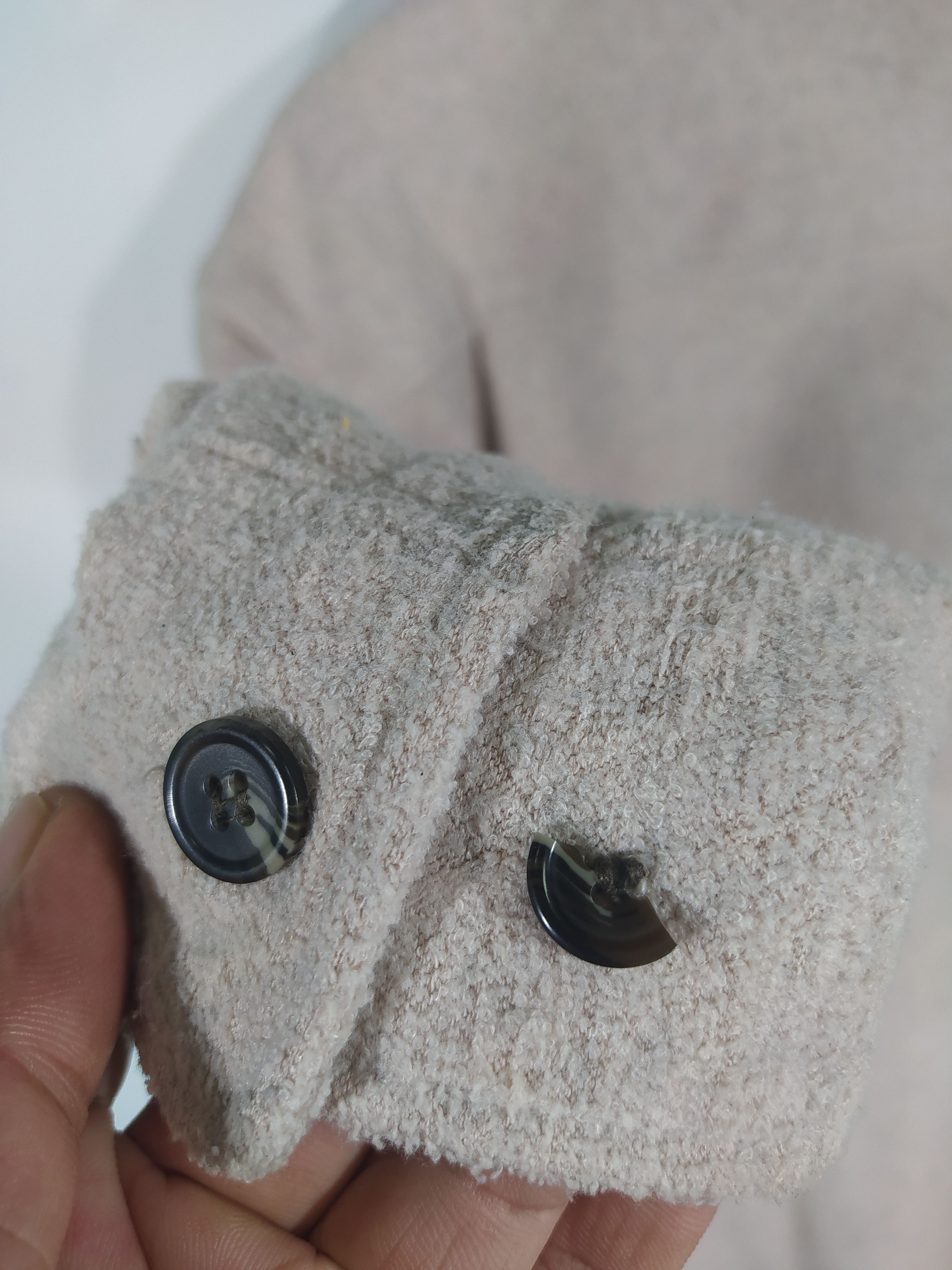 Flannel × Japanese Brand Vintage Vache fleece Shirt Button up Size US L / EU 52-54 / 3 - 9 Thumbnail