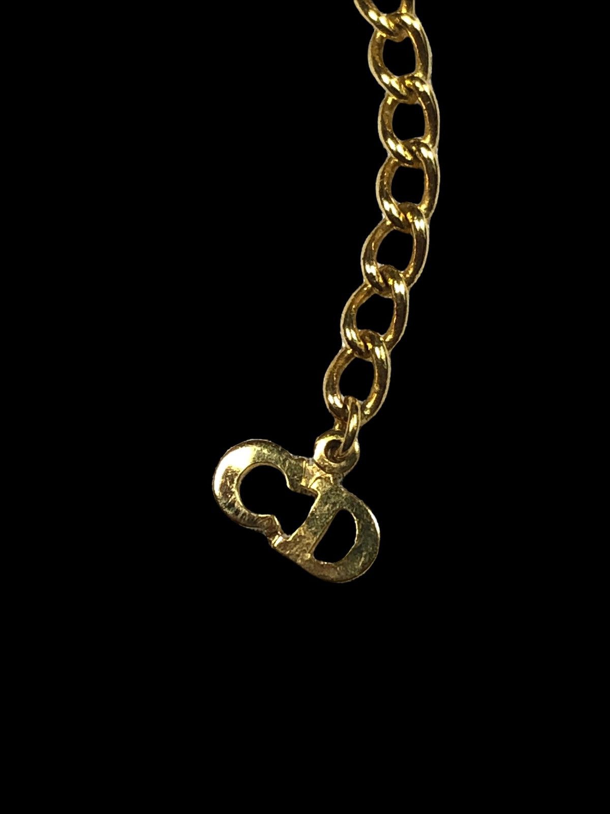 Christian Dior Monsieur Christian Dior ‘CD” Pendant Logo Necklace Size ONE SIZE - 6 Thumbnail