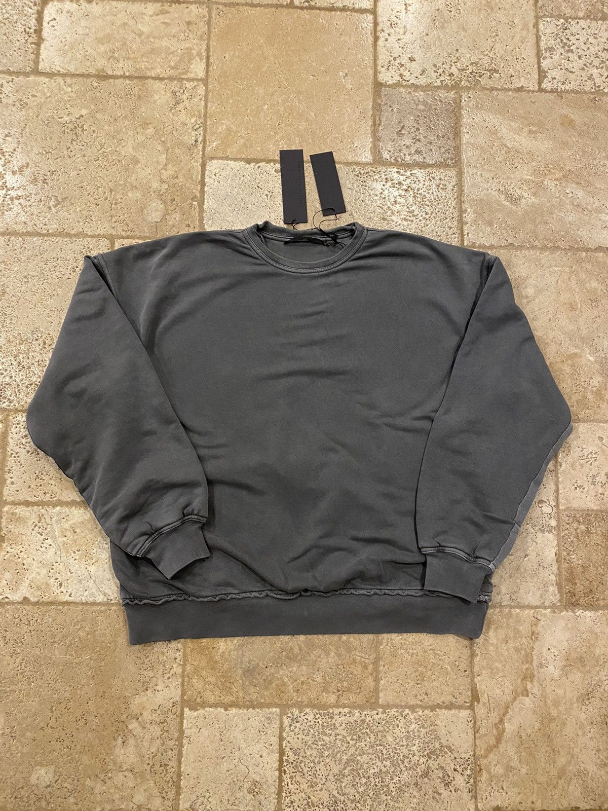 Haider Ackermann Haider Ackermann Raw Edge Sweater Perth Grey Double Layer Size US M / EU 48-50 / 2 - 4 Thumbnail