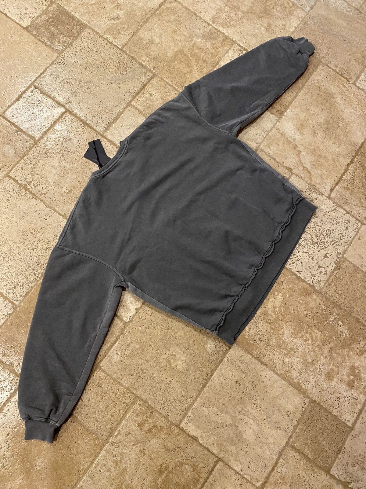 Haider Ackermann Haider Ackermann Raw Edge Sweater Perth Grey Double Layer Size US M / EU 48-50 / 2 - 6 Thumbnail