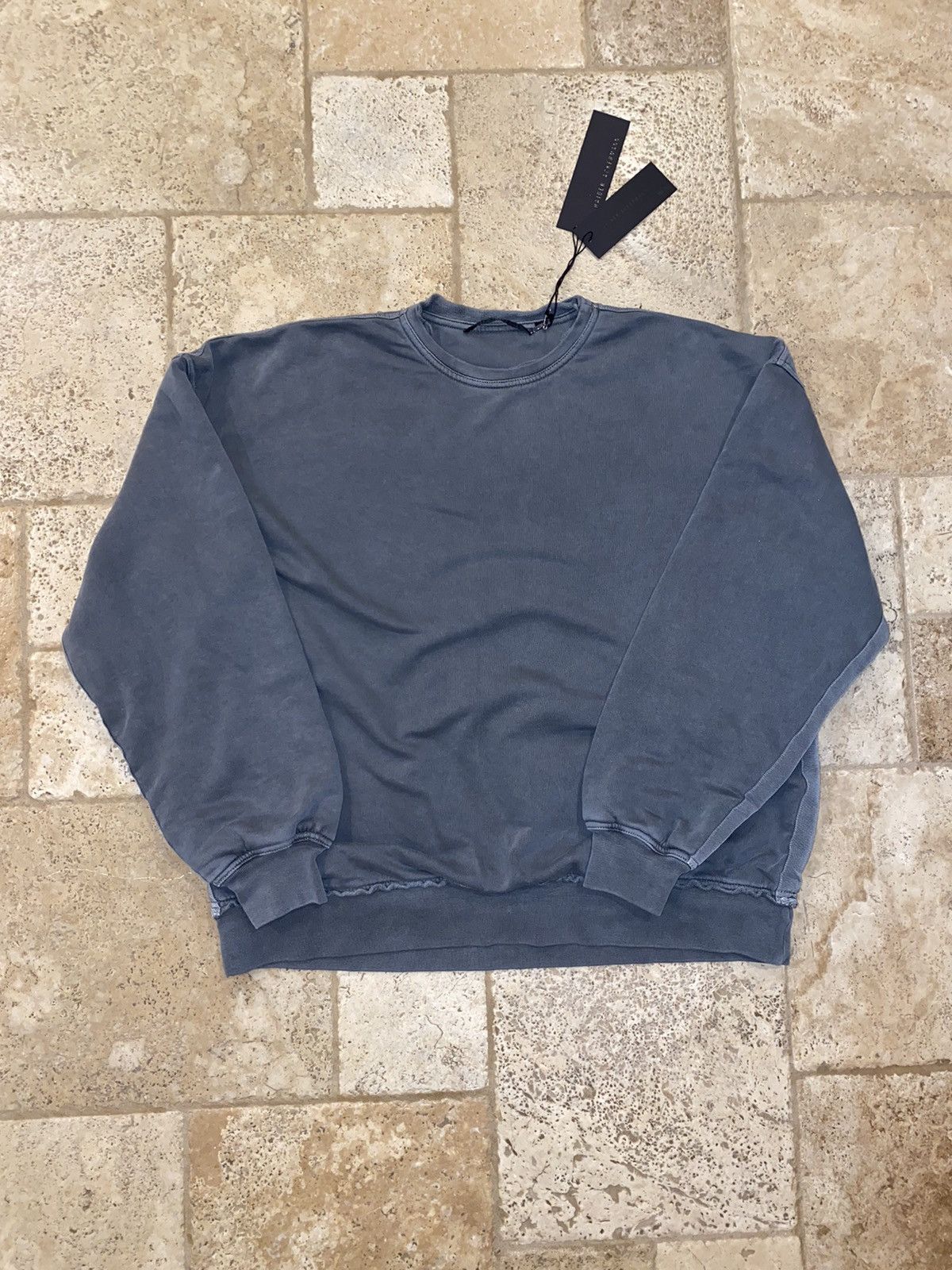 Haider Ackermann Haider Ackermann Raw Edge Sweater Perth Grey Double Layer Size US M / EU 48-50 / 2 - 10 Thumbnail
