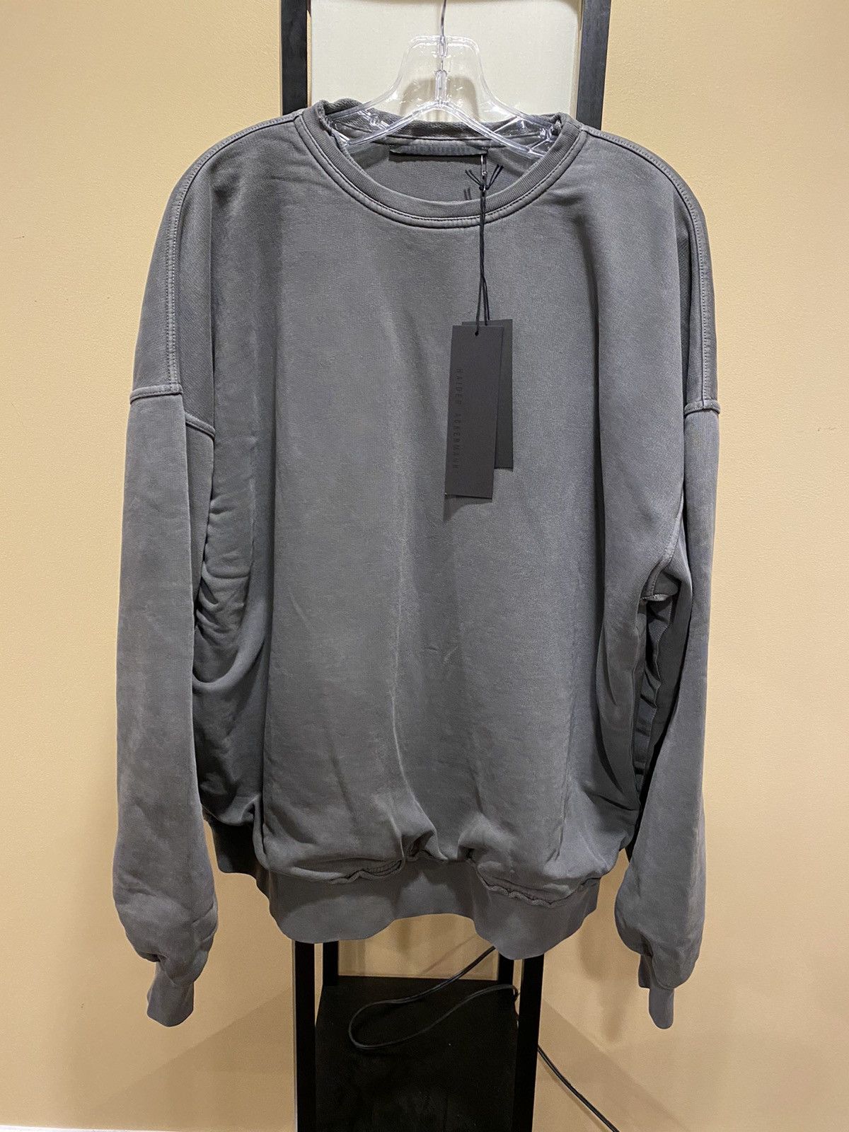 Haider Ackermann Haider Ackermann Raw Edge Sweater Perth Grey Double Layer Size US M / EU 48-50 / 2 - 3 Thumbnail