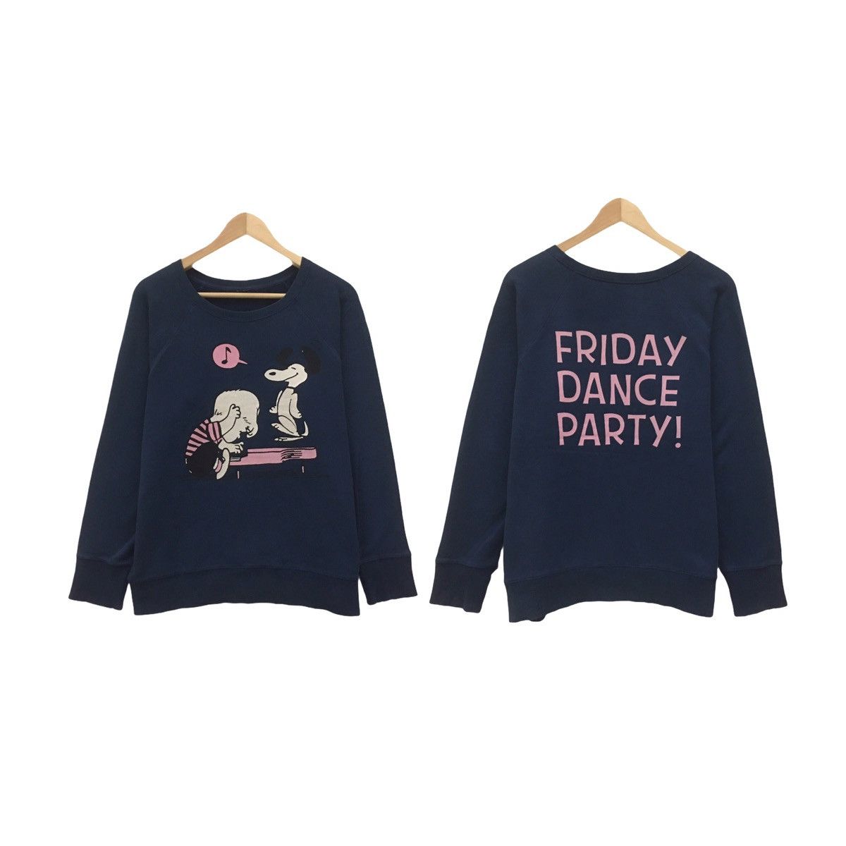 Cartoon Network × Peanuts × Vintage Vintage Peanuts Biglogo Charlie Brown And Snoopy Size US S / EU 44-46 / 1 - 1 Thumbnail