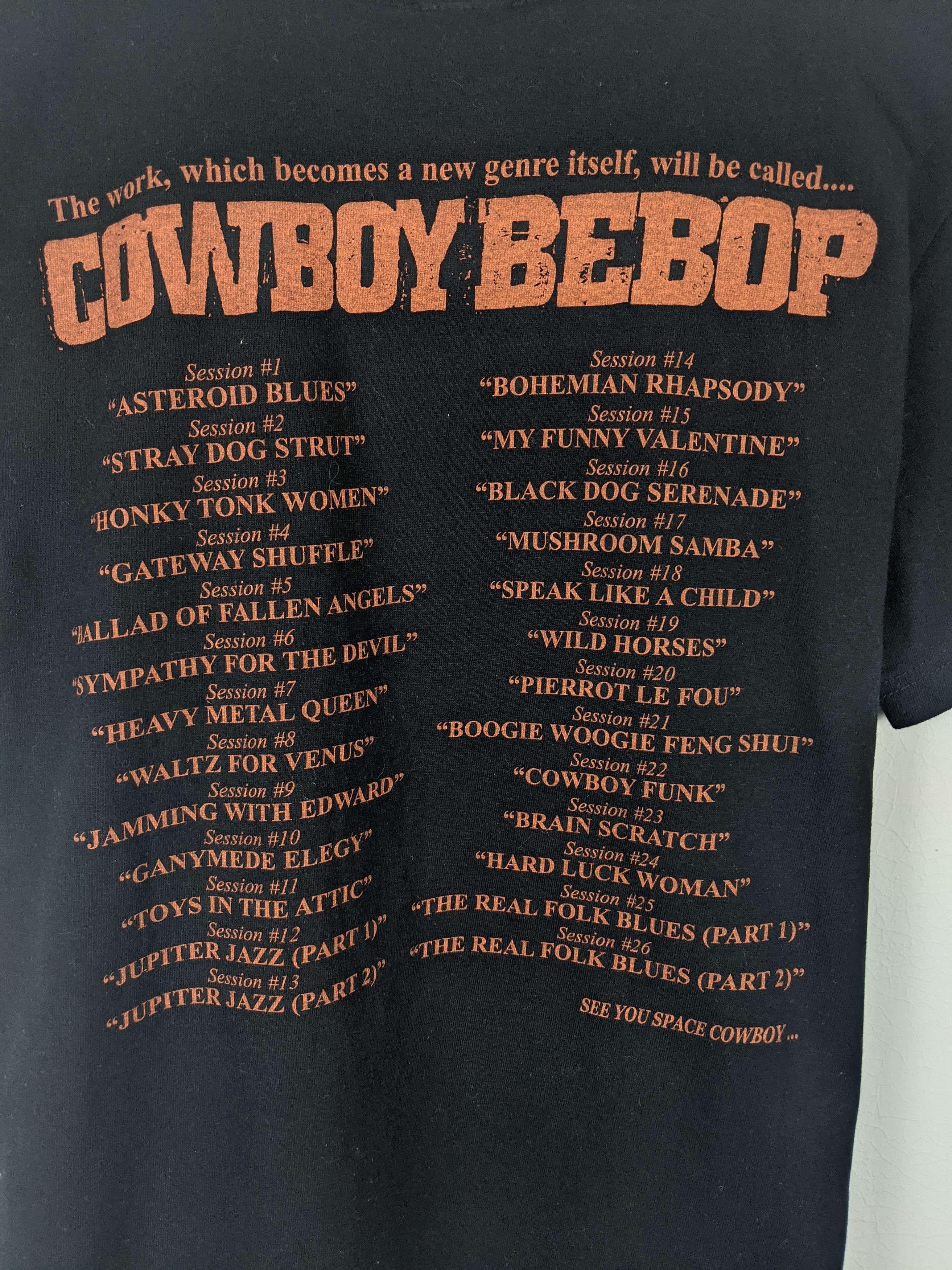 Anime Cowboy Bebop Cospa Anniversary Japan Anime shirt Size US S / EU 44-46 / 1 - 5 Thumbnail