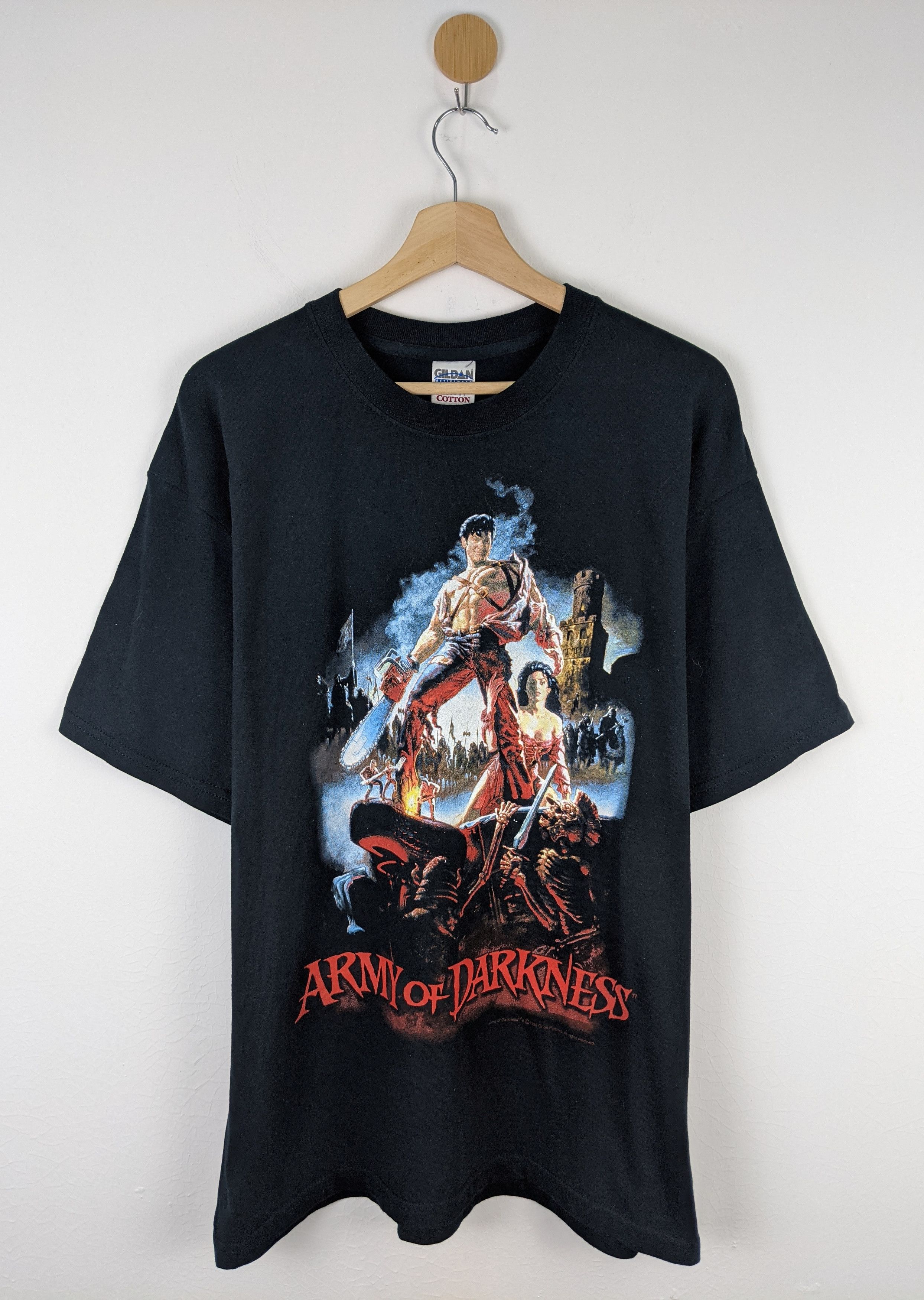 Vintage Vintage Army of Darkness Evil Dead Movie cult 90s shirt Size US L / EU 52-54 / 3 - 1 Thumbnail
