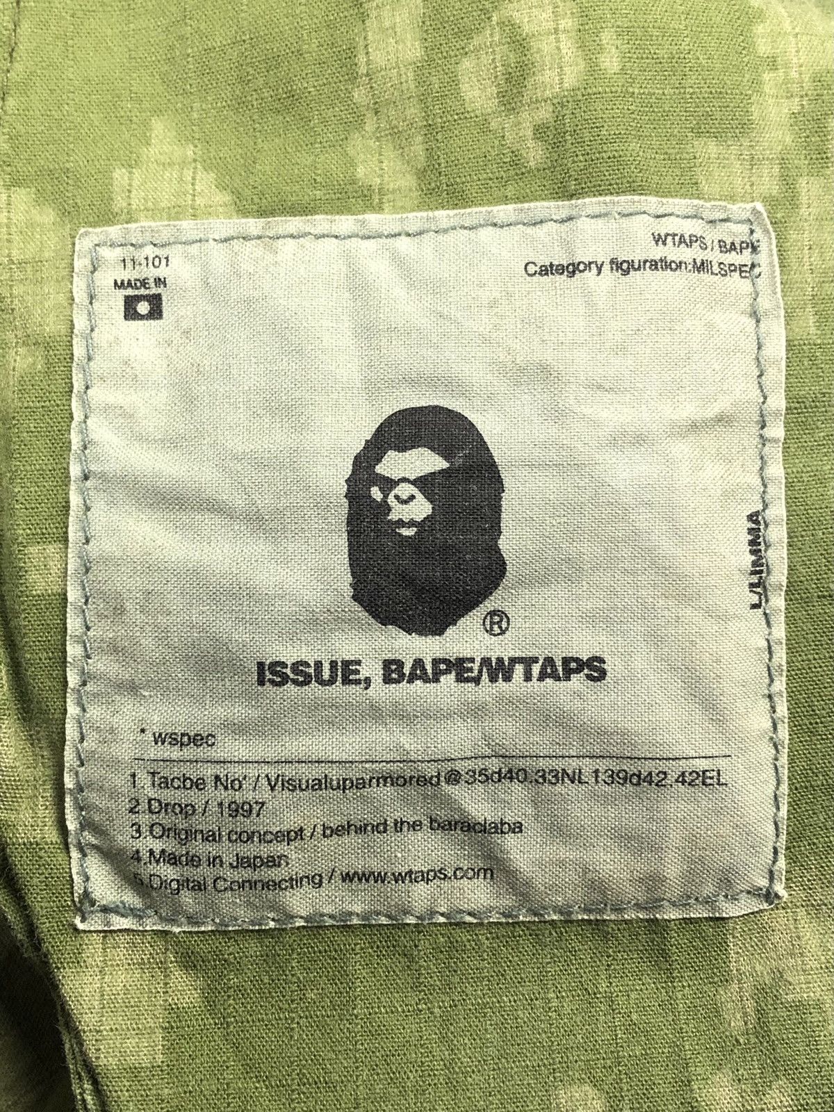 Bape × Wtaps 1997 Wtaps x Bape Digital Camo Cargo Pants Size US 32 / EU 48 - 16 Thumbnail