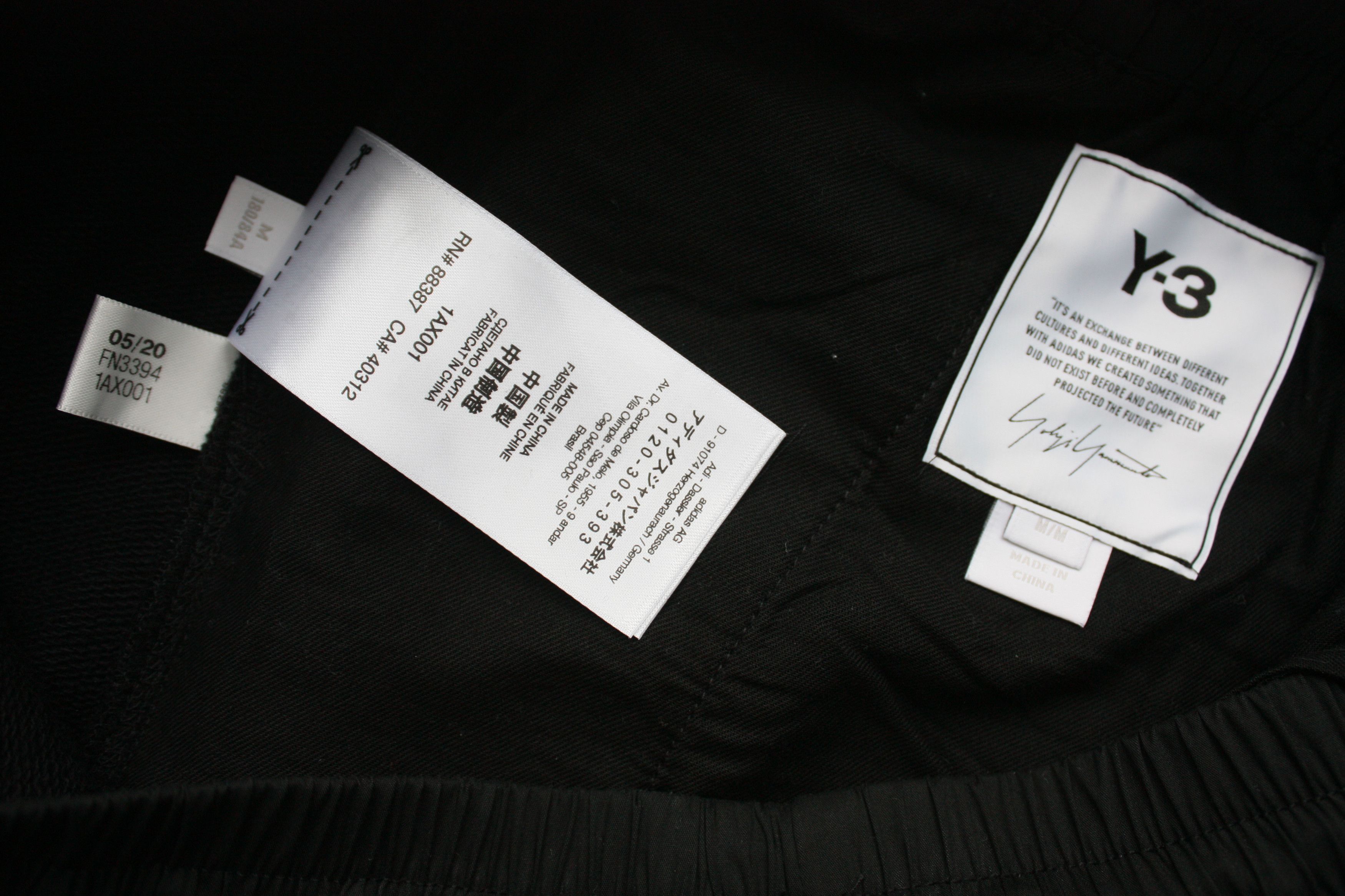 Y-3 Y-3 Yohji Yamamoto Black Medium Shorts Size US 32 / EU 48 - 4 Thumbnail