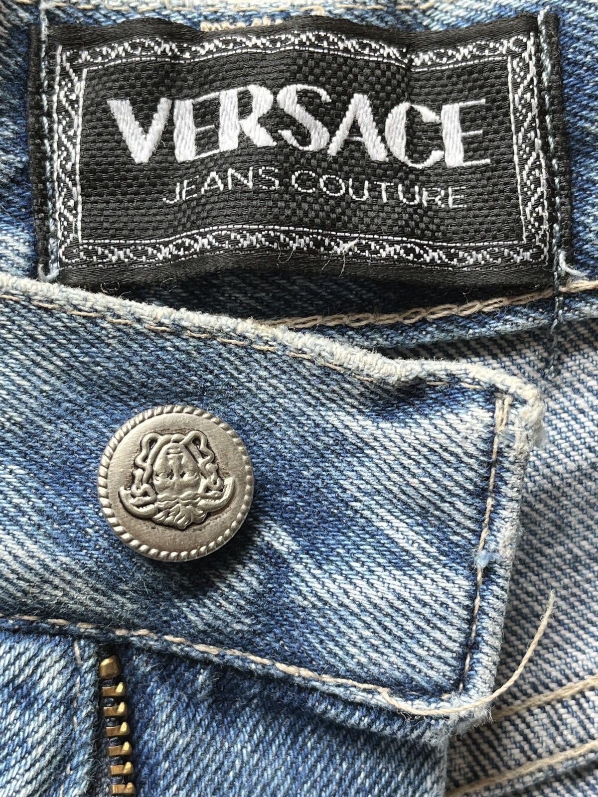 Versace Jeans Couture × Vintage VERSACE JEANS COUTURE MADE IN ITALY Size US 31 - 8 Thumbnail