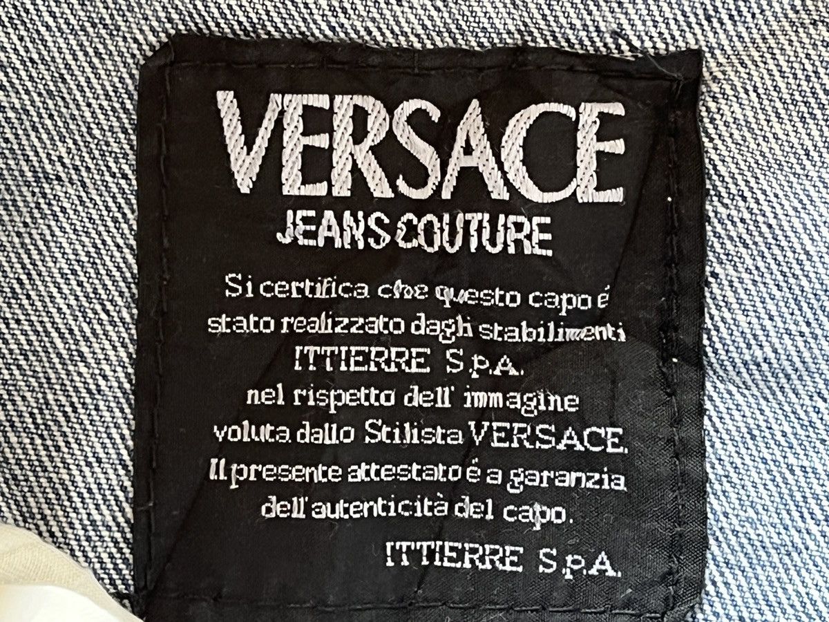 Versace Jeans Couture × Vintage VERSACE JEANS COUTURE MADE IN ITALY Size US 31 - 12 Thumbnail