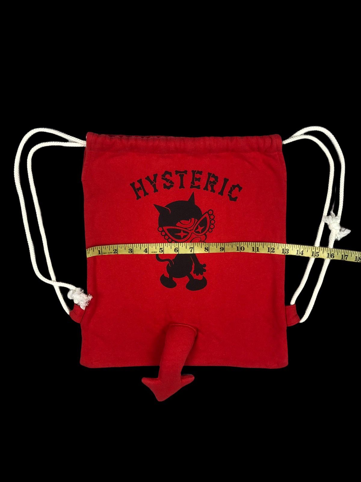 Hysteric Glamour Hysteric Glamour “Little Devil’ Drawstring Bag Size ONE SIZE - 5 Thumbnail