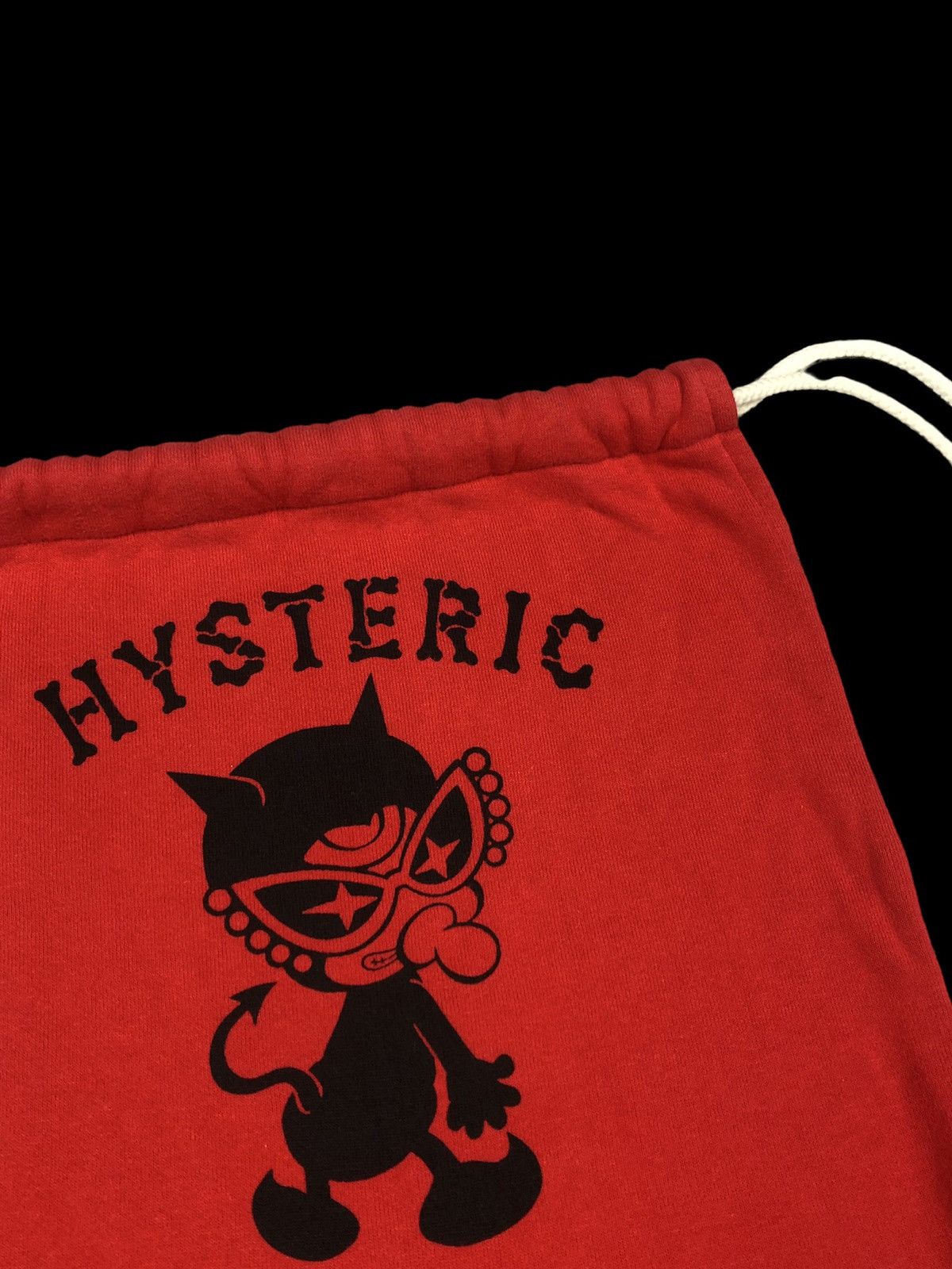 Hysteric Glamour Hysteric Glamour “Little Devil’ Drawstring Bag Size ONE SIZE - 4 Thumbnail