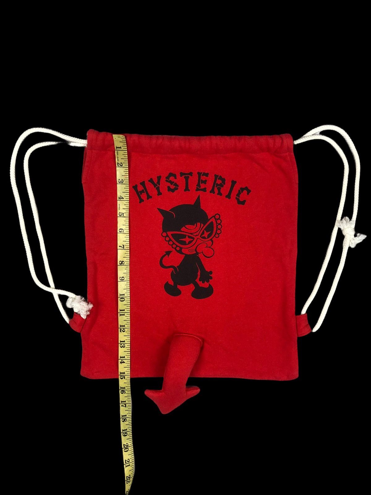 Hysteric Glamour Hysteric Glamour “Little Devil’ Drawstring Bag Size ONE SIZE - 6 Thumbnail