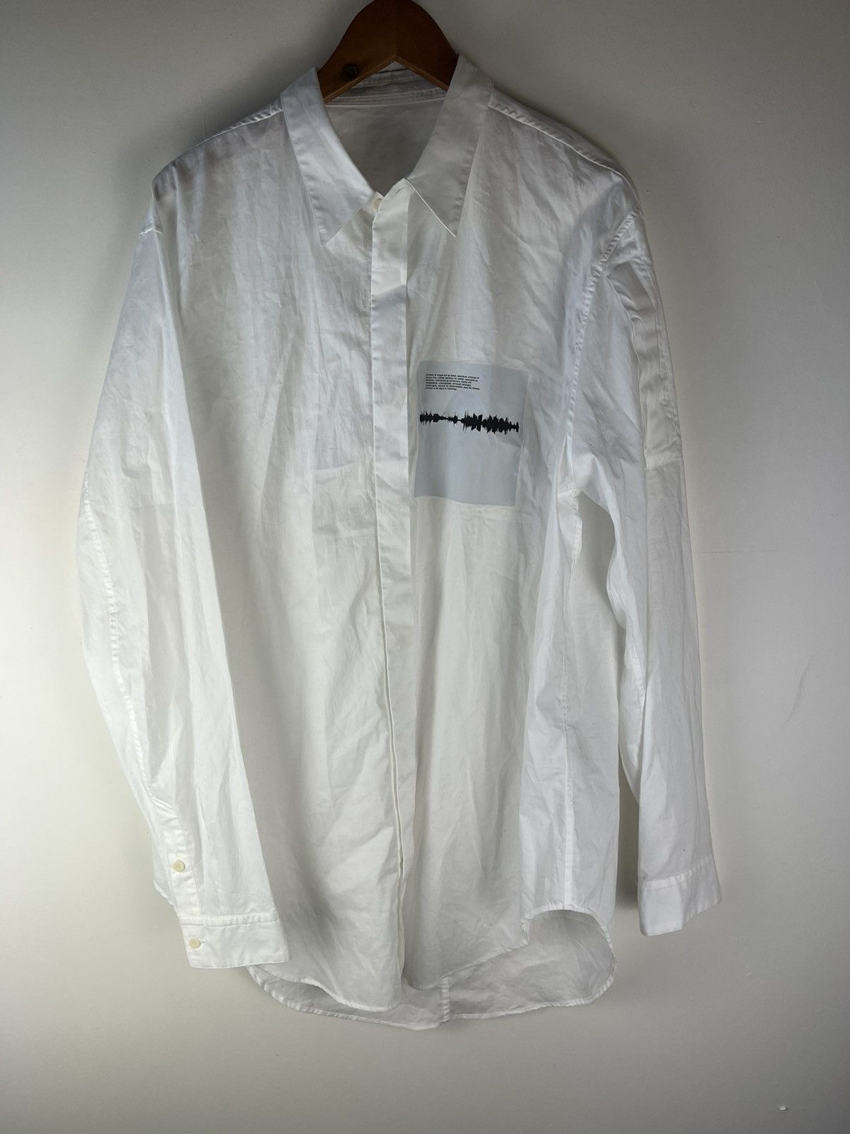 Julius Julius Cotton Typewriter Long sleeve button up shirt Size US XL / EU 56 / 4 - 1 Thumbnail