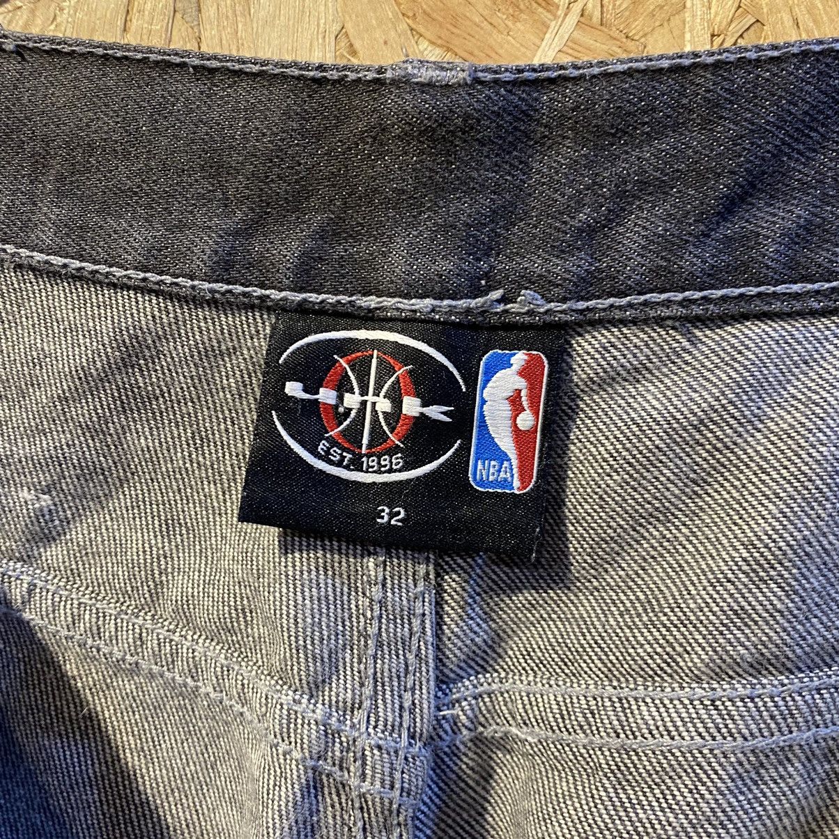 NBA × Vintage Vintage NBA Basketball Teams Denim Jeans 32🧊❄️🥣 White Black Size US 32 / EU 48 - 16 Thumbnail