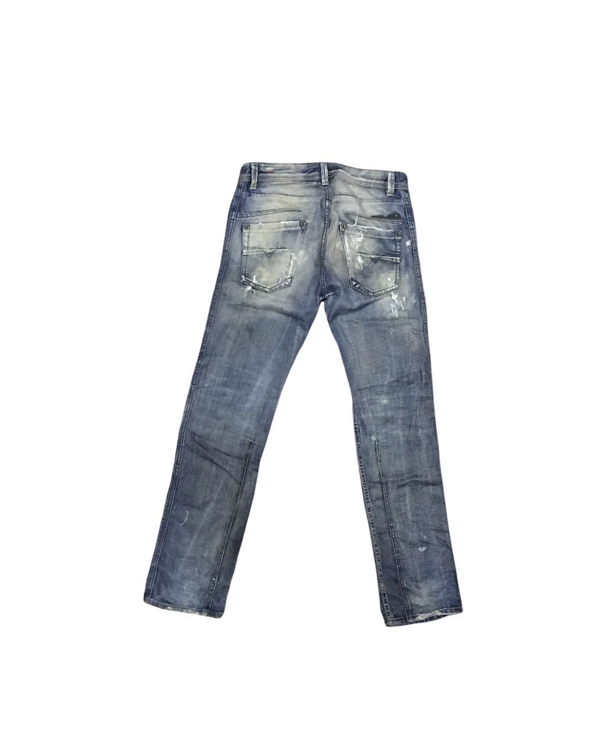 Diesel Diesel blue eyecons 2013/2 edition distressed denim jeans Size US 32 / EU 48 - 4 Thumbnail