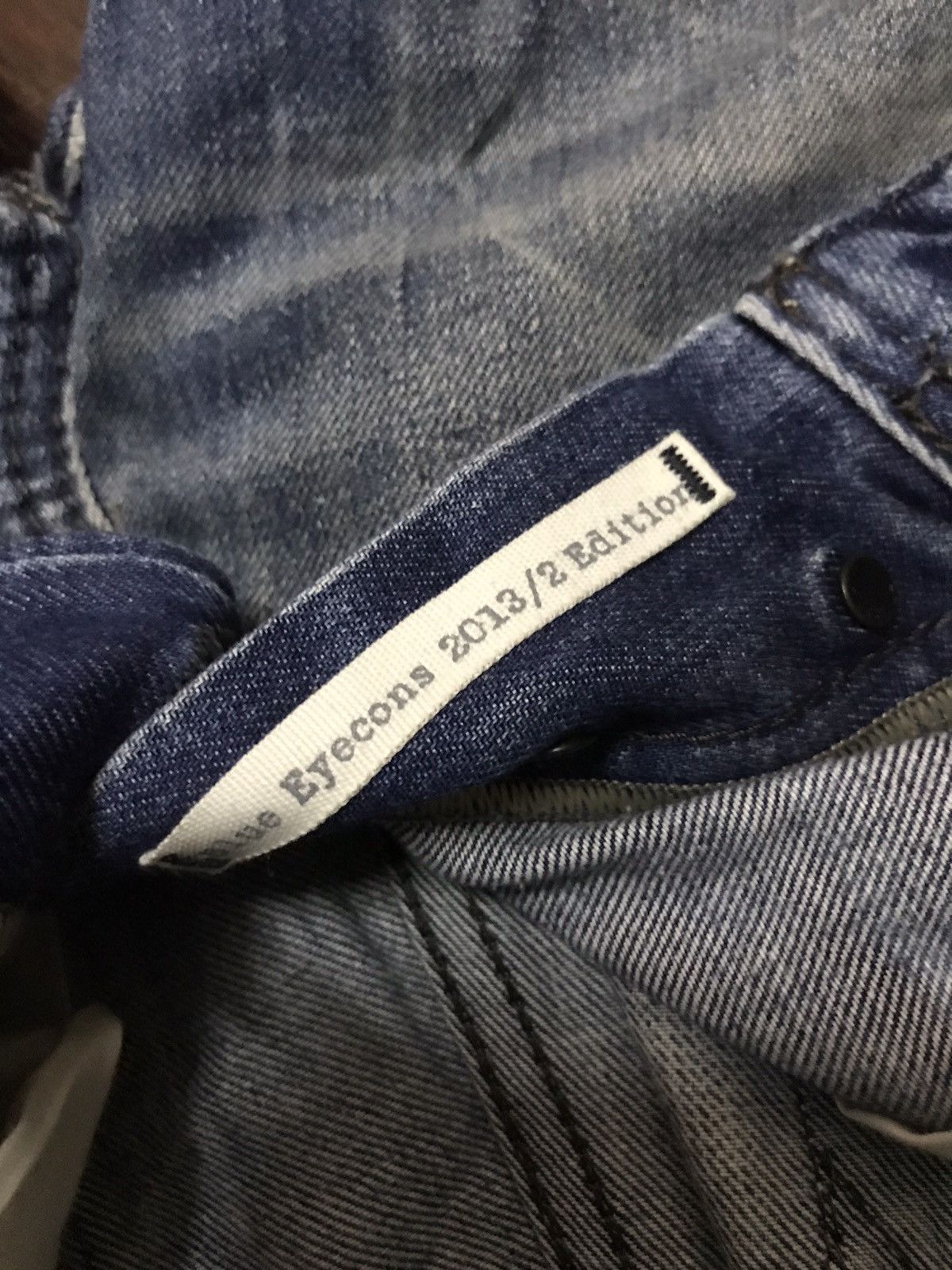 Diesel Diesel blue eyecons 2013/2 edition distressed denim jeans Size US 32 / EU 48 - 7 Thumbnail