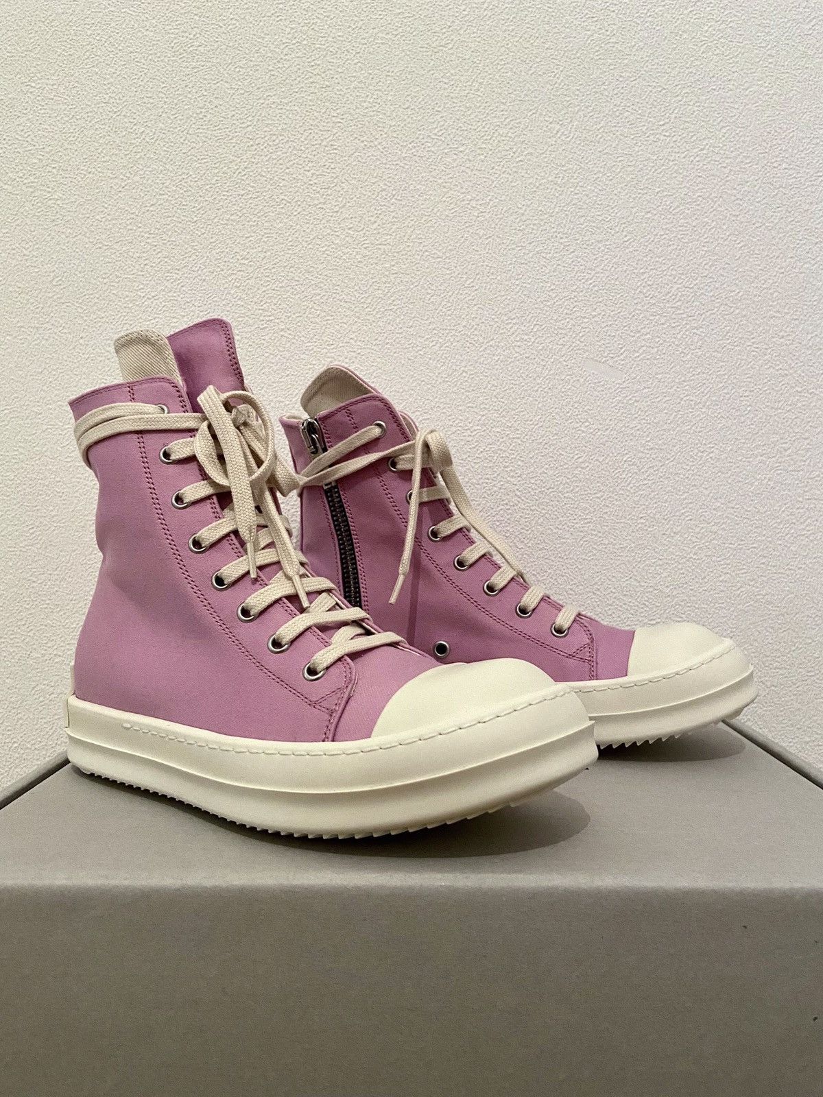Rick Owens × Rick Owens Drkshdw NEW 💦 PINK RAMONES GETHSEMANE JENNER KARDASHIAN 36 Size US 6 / IT 36 - 1 Thumbnail