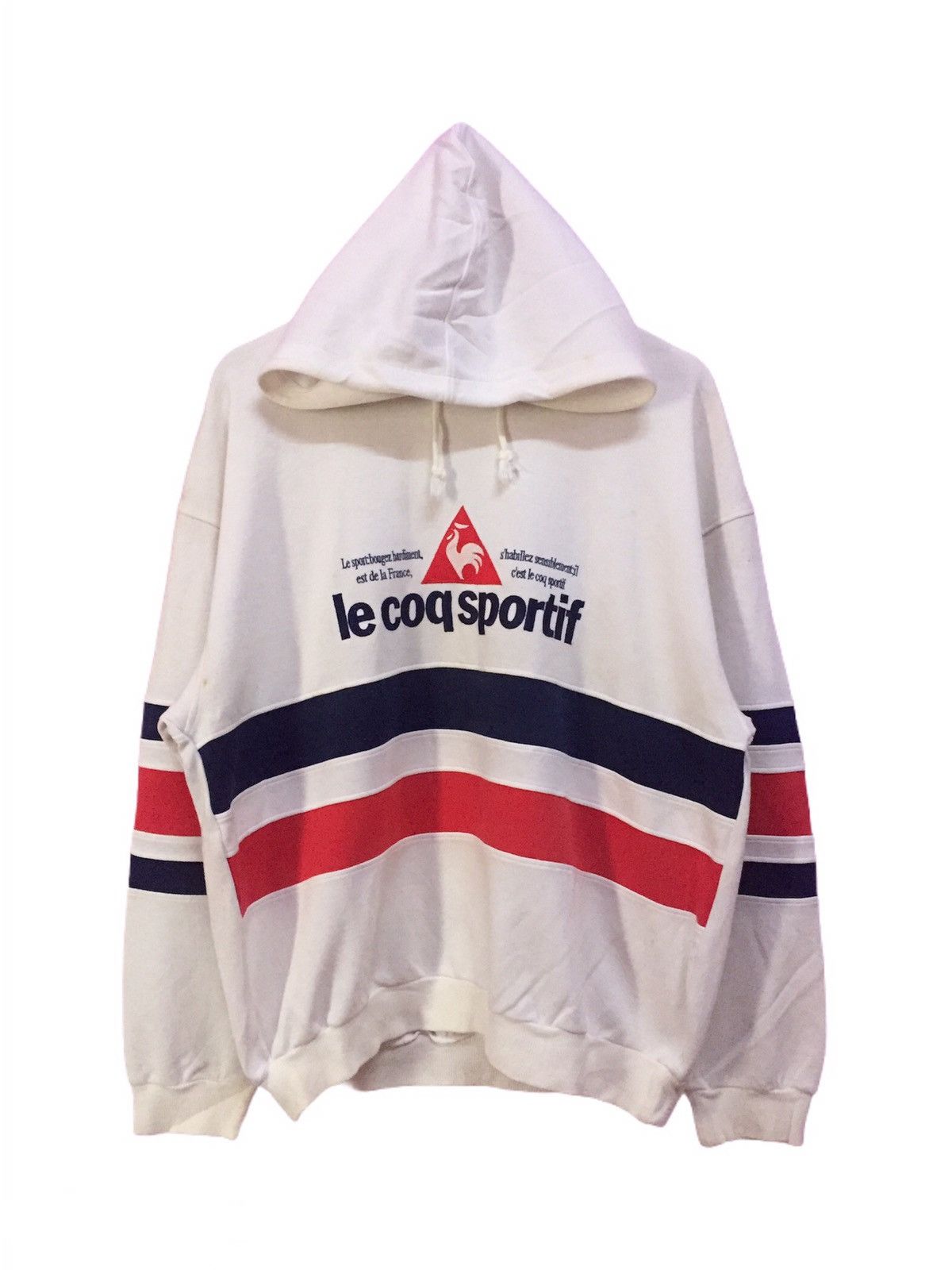 Le Coq Sportif Vintage Le Coq Sportif Hoodies Size LL Size US L / EU 52-54 / 3 - 1 Thumbnail