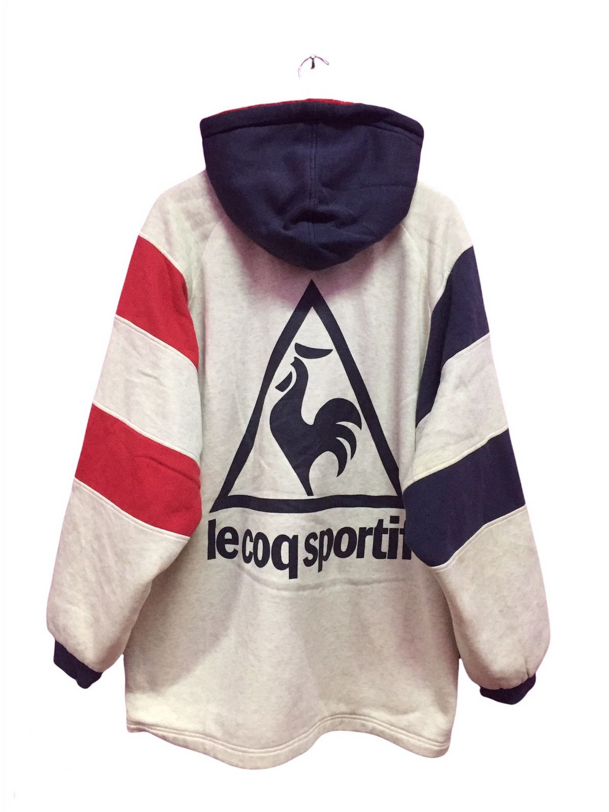 Le Coq Sportif Vintage 90s Lecoq Sportif Hoodies Size US XXL / EU 58 / 5 - 2 Thumbnail