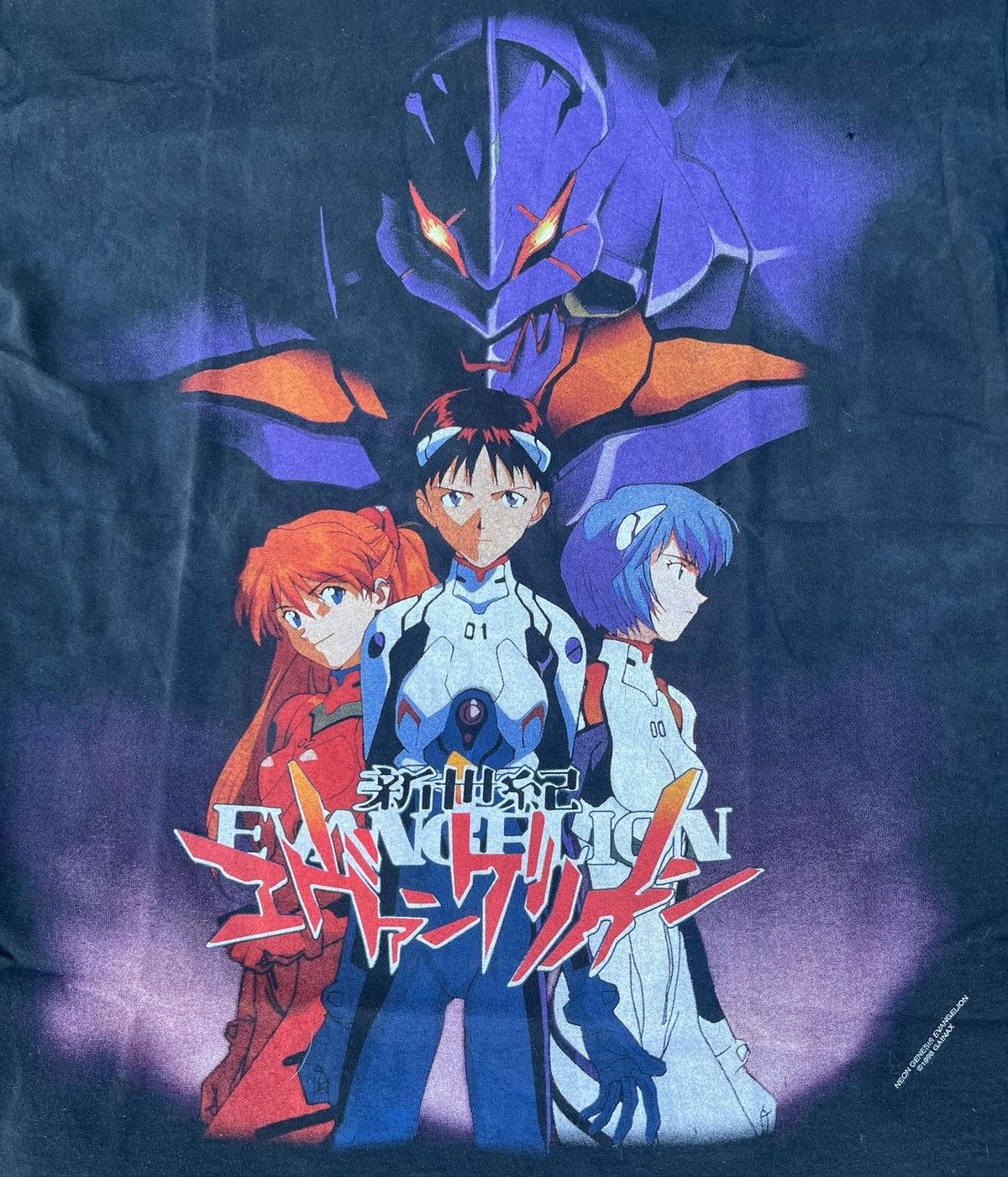 Japanese Brand × Vintage 1998 Neon Genesis Evangelion Tshirt Size US L / EU 52-54 / 3 - 2 Thumbnail