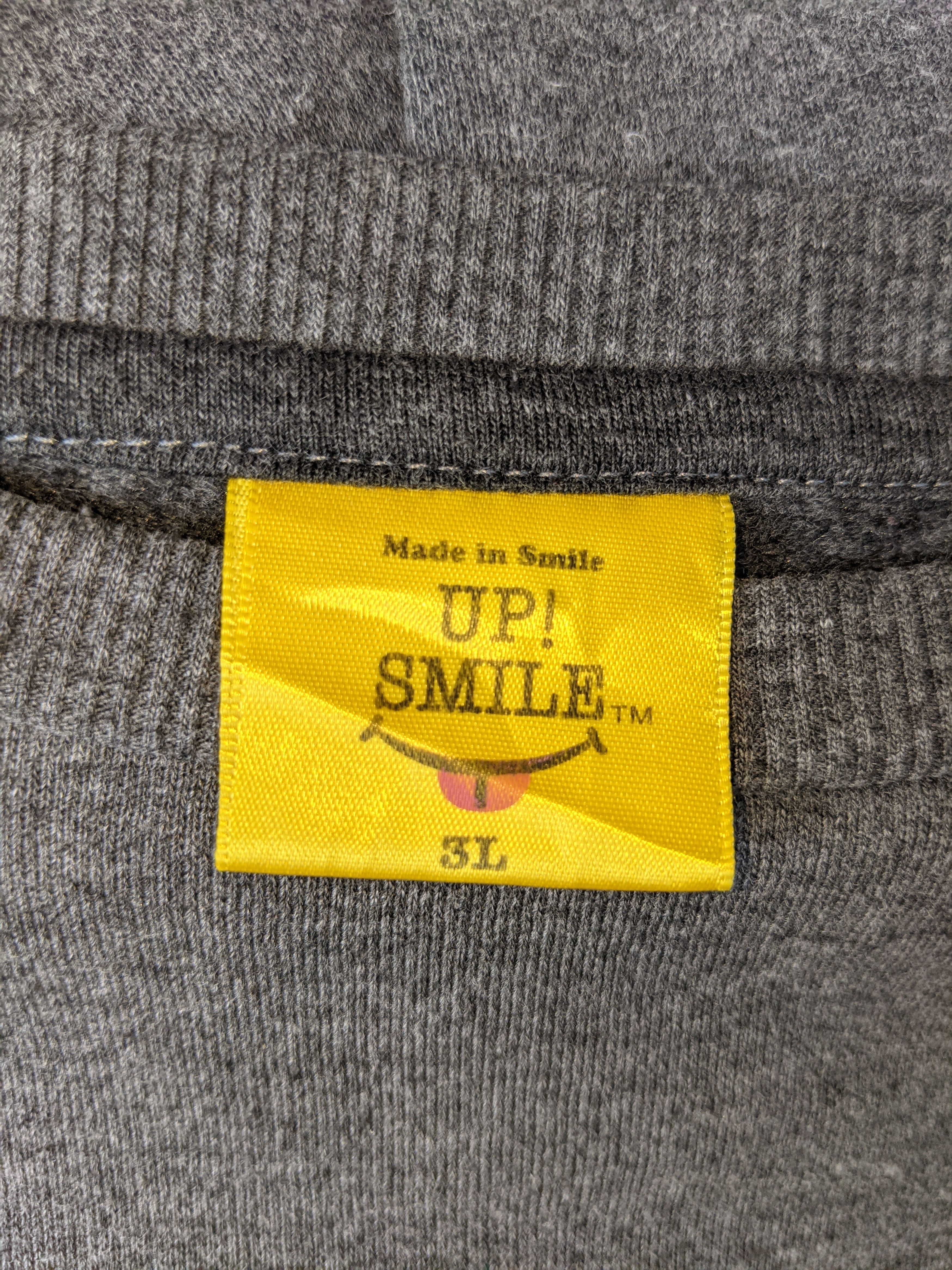 Designer Up! Smile Made In Smile Sweatshirt/Size 3L Size US XXL / EU 58 / 5 - 6 Thumbnail