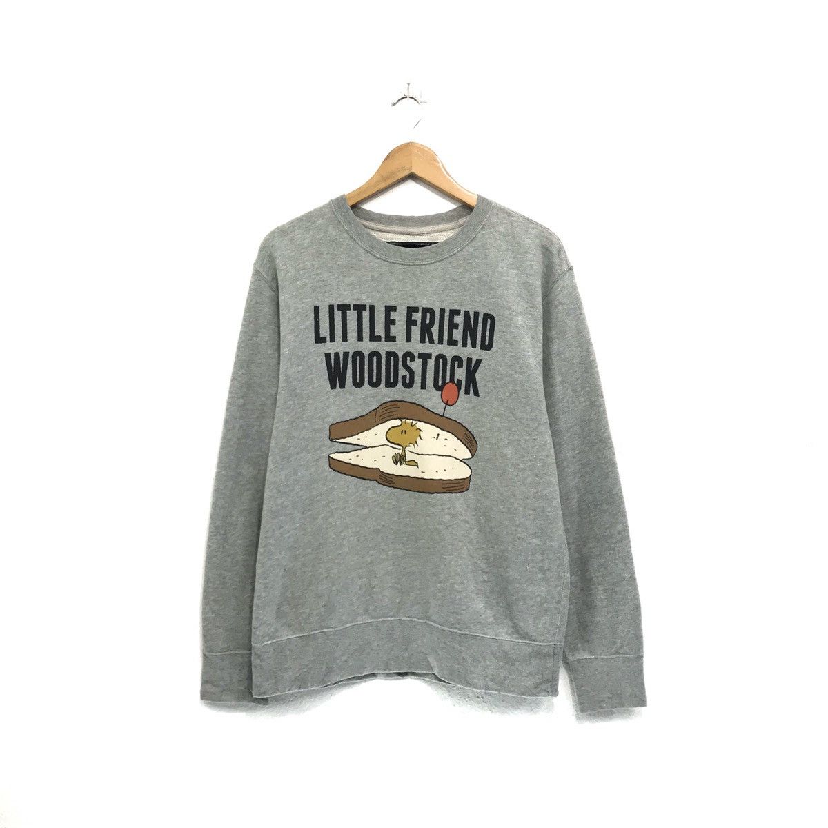 Cartoon Network × Peanuts Peanuts Snoopy Sweatshirt Woodstock Skate Beach Flying Ace Size US M / EU 48-50 / 2 - 1 Thumbnail