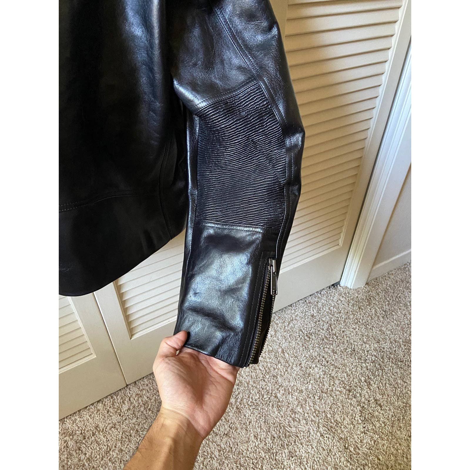 Noon Goons Noon Goons Public Image Leather Motorcycle Biker Jacket Sz L Size US L / EU 52-54 / 3 - 8 Thumbnail