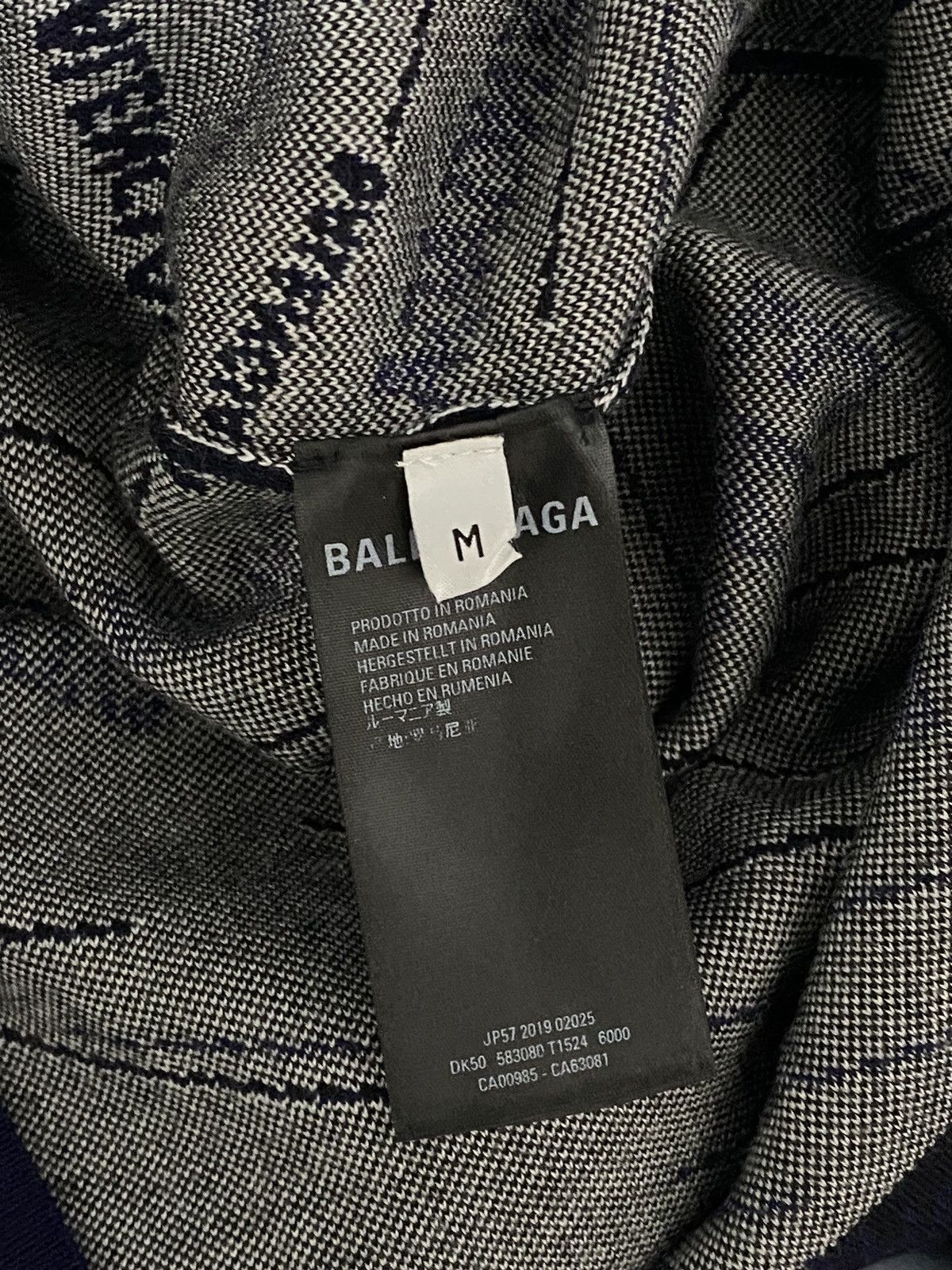 Balenciaga Logo Wool Sweater Knitwear Size US M / EU 48-50 / 2 - 4 Thumbnail