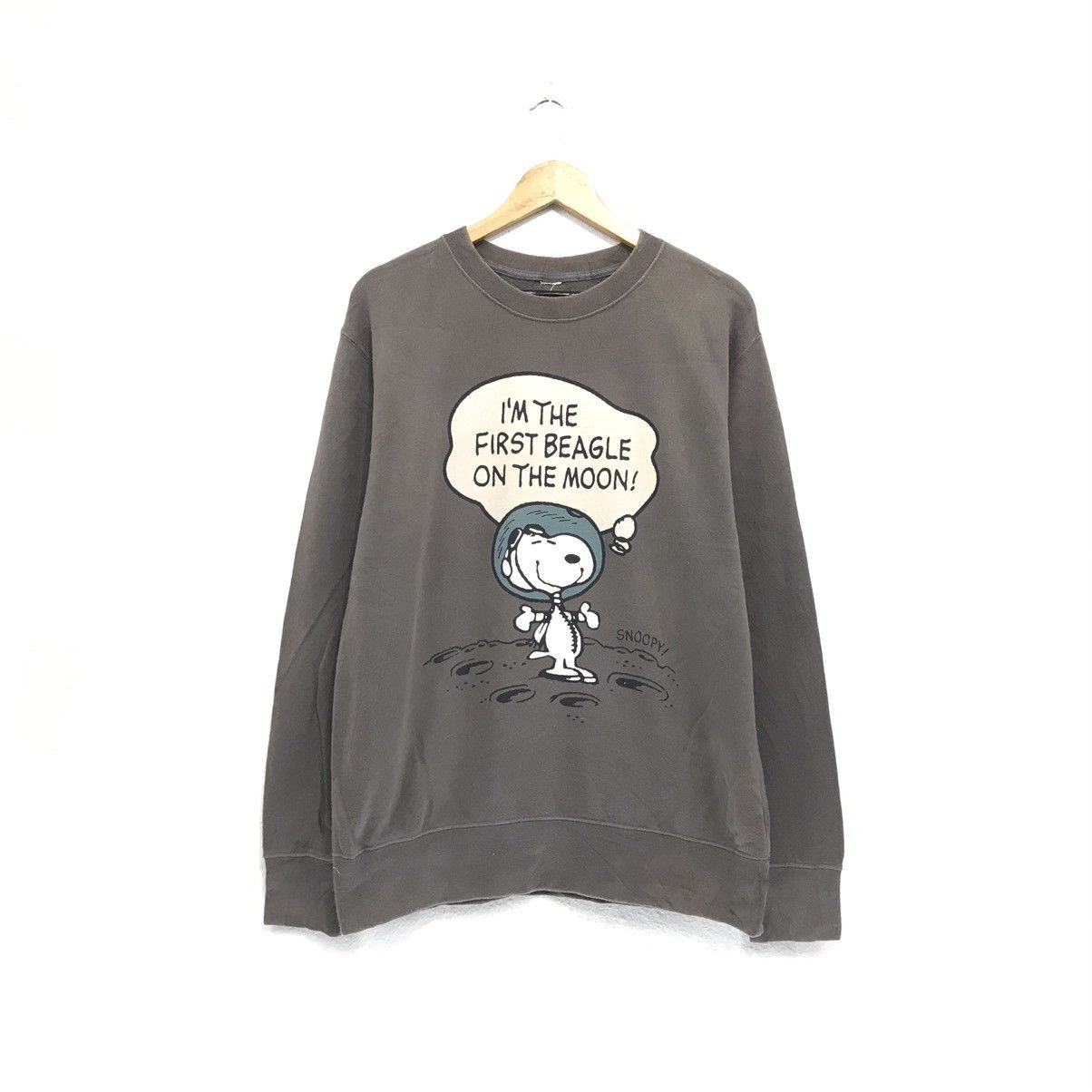 Cartoon Network × Peanuts × Vintage Peanuts Snoopy Sweatshirt Crewneck Big Logo Spellout Snoopy Size US M / EU 48-50 / 2 - 1 Thumbnail