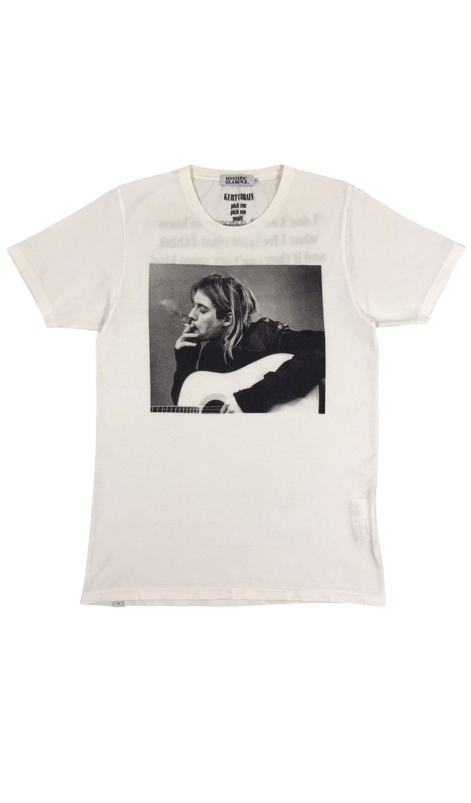 HYSTERIC GLAMOUR x Kurt Cobain t-shirt