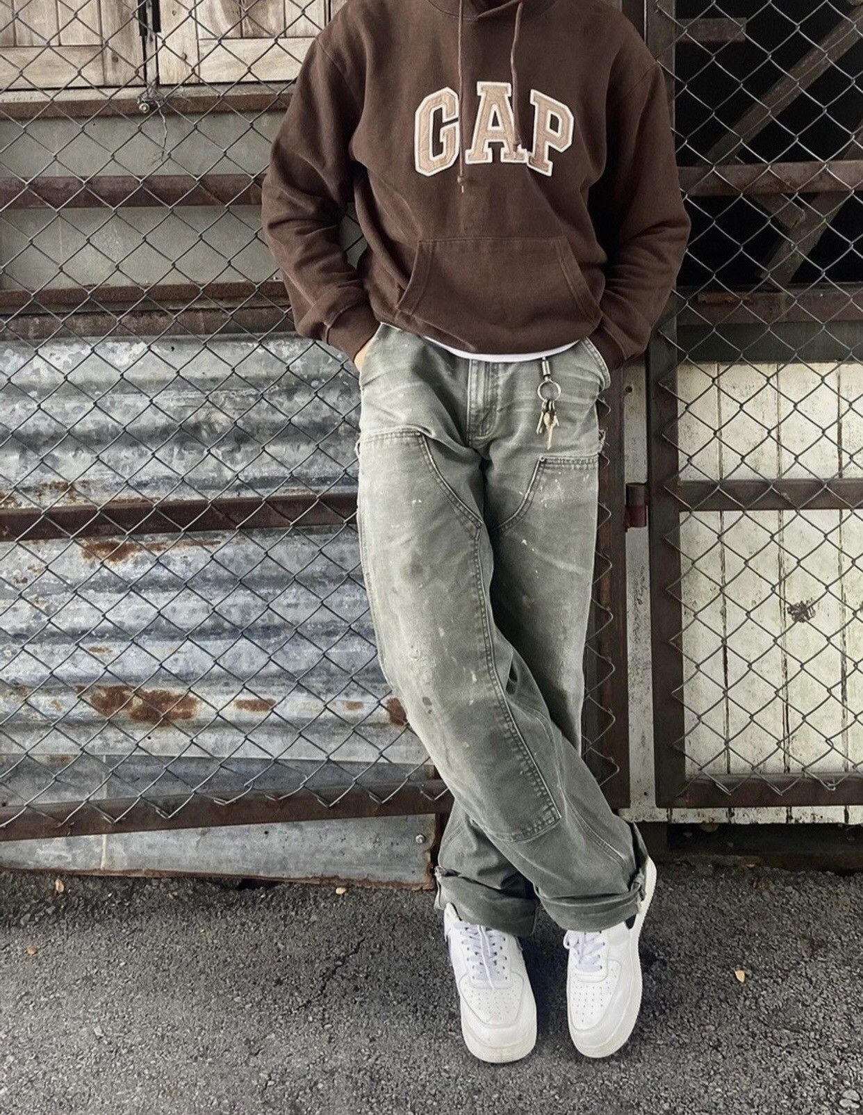Gap × Vintage !!ViNtage Gap Brown Travis Scott Size US M / EU 48-50 / 2 - 1 Thumbnail