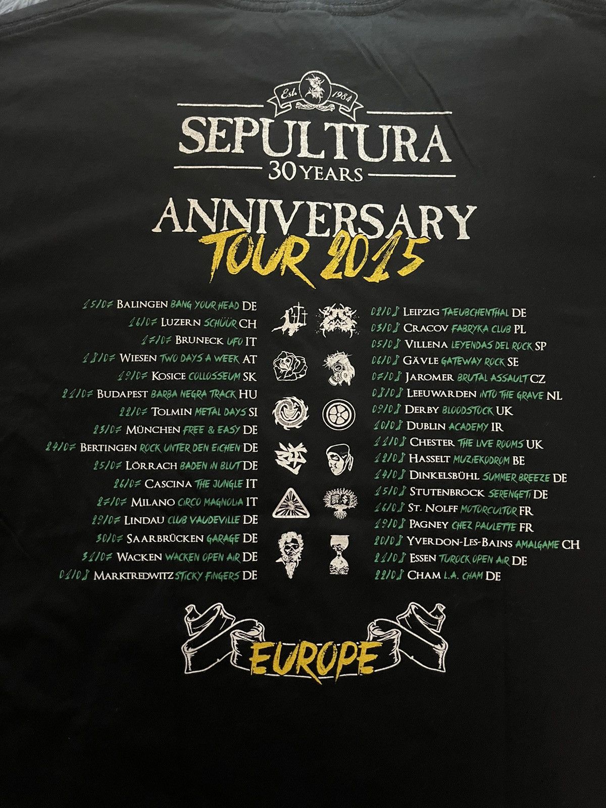 Band Tees × Vintage Sepultura Y2K vintage tour t-shirt Size US XXL / EU 58 / 5 - 6 Thumbnail