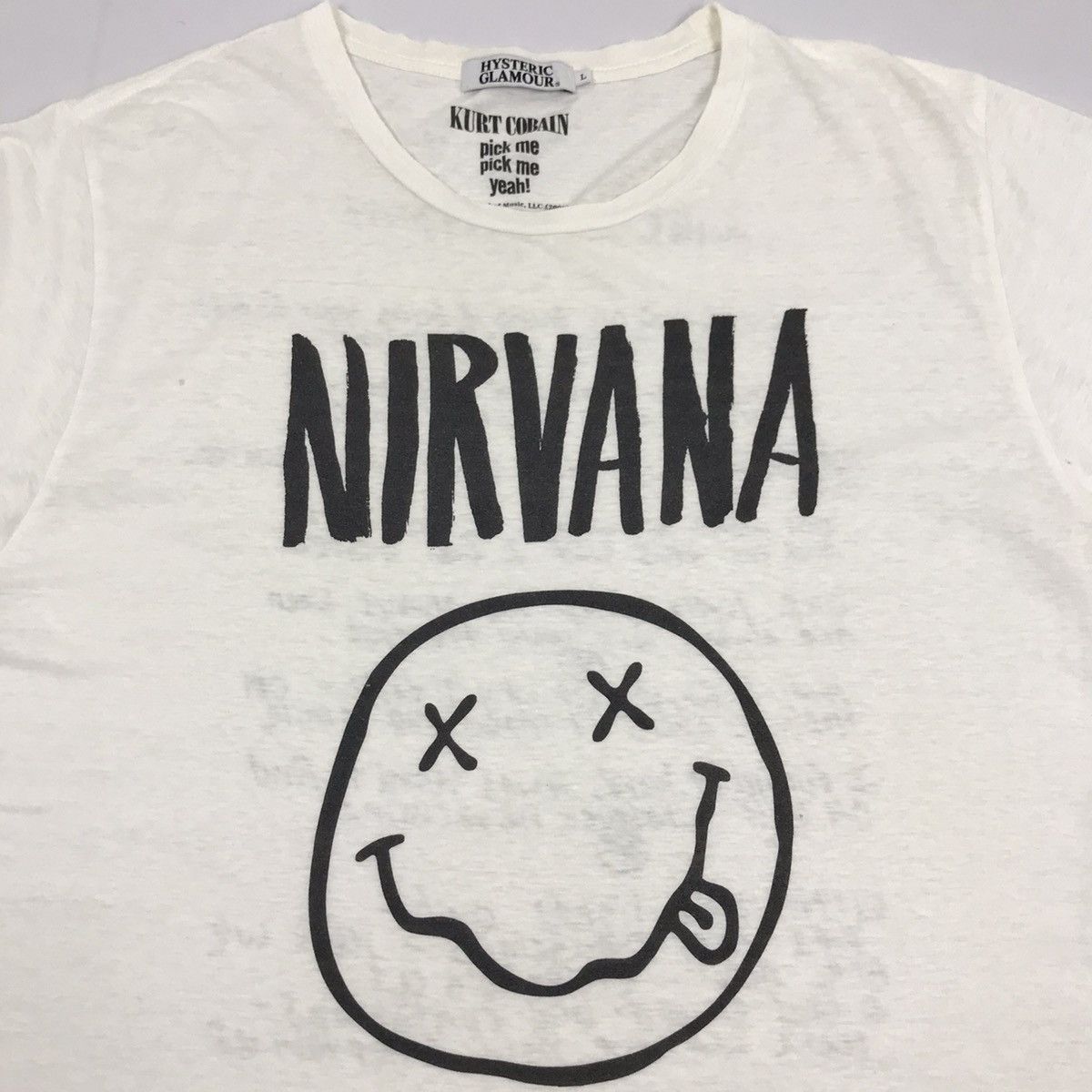Hysteric Glamour × Nirvana HYSTERIC GLAMOUR x NIRVANA Nevermind t-shirt Size US L / EU 52-54 / 3 - 3 Thumbnail